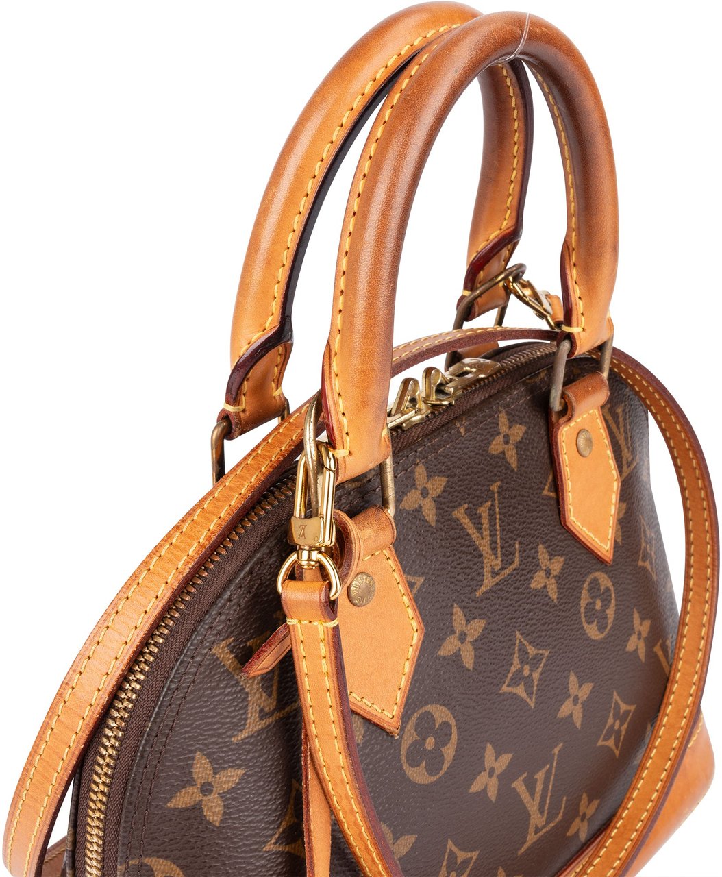 Louis Vuitton Louis Vuitton Monogram Canvas Alma BB Handbag Bruin