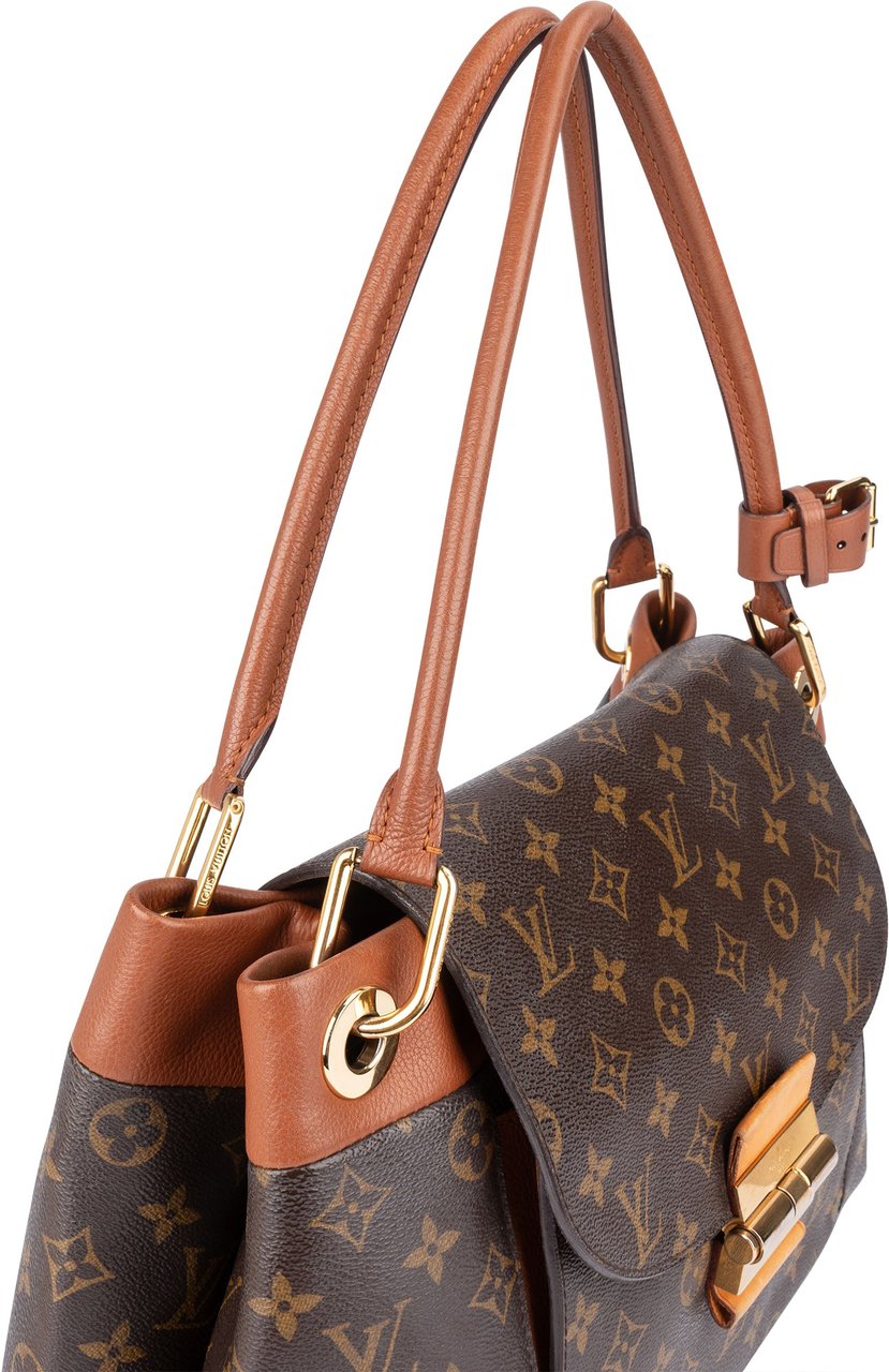 Louis Vuitton Monogram Canvas Olympe Shoulder Bag Bruin