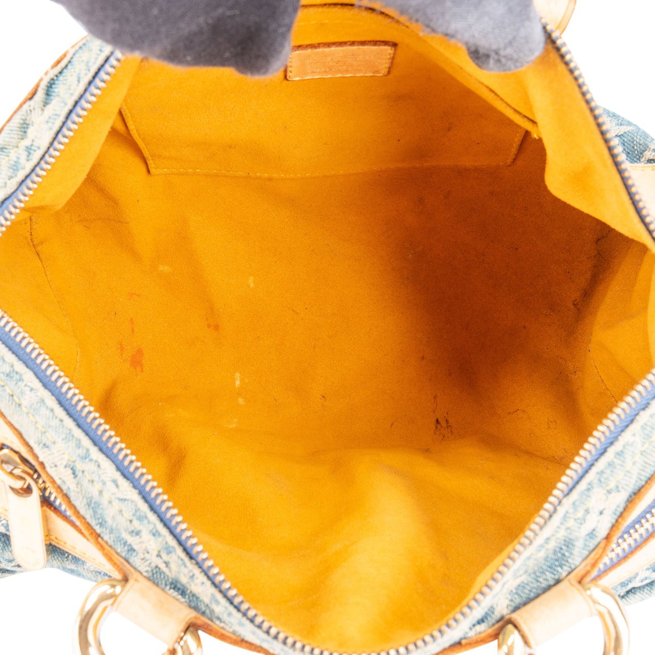 Louis Vuitton Louis Vuitton Monogram Denim Neo Speedy 30 Handbag Blauw