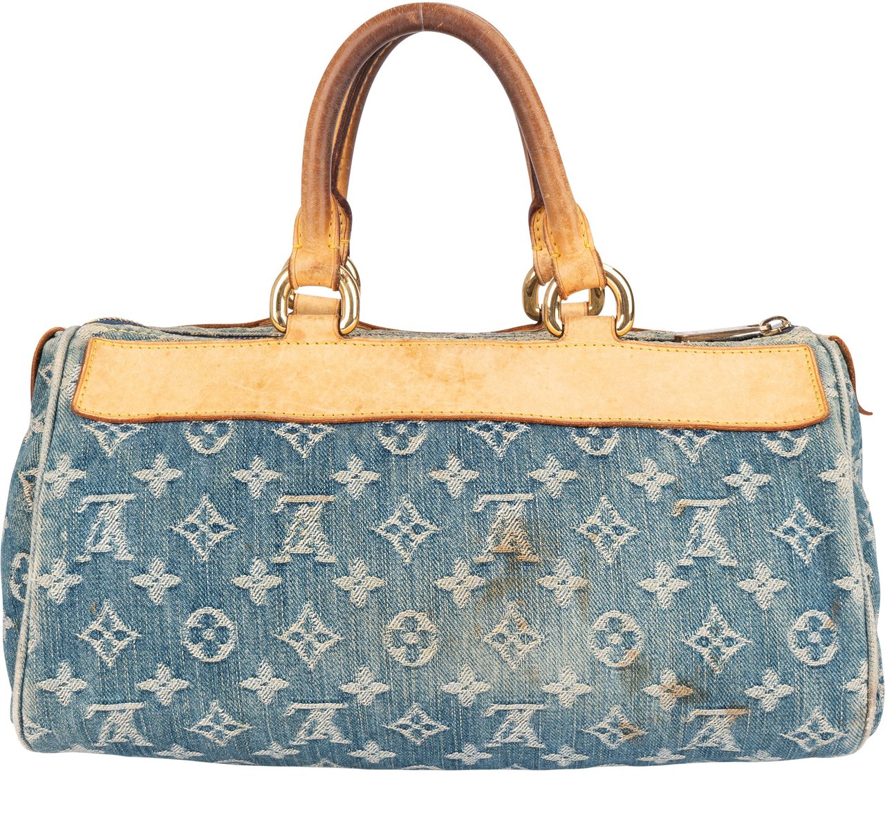 Louis Vuitton Louis Vuitton Monogram Denim Neo Speedy 30 Handbag Blauw