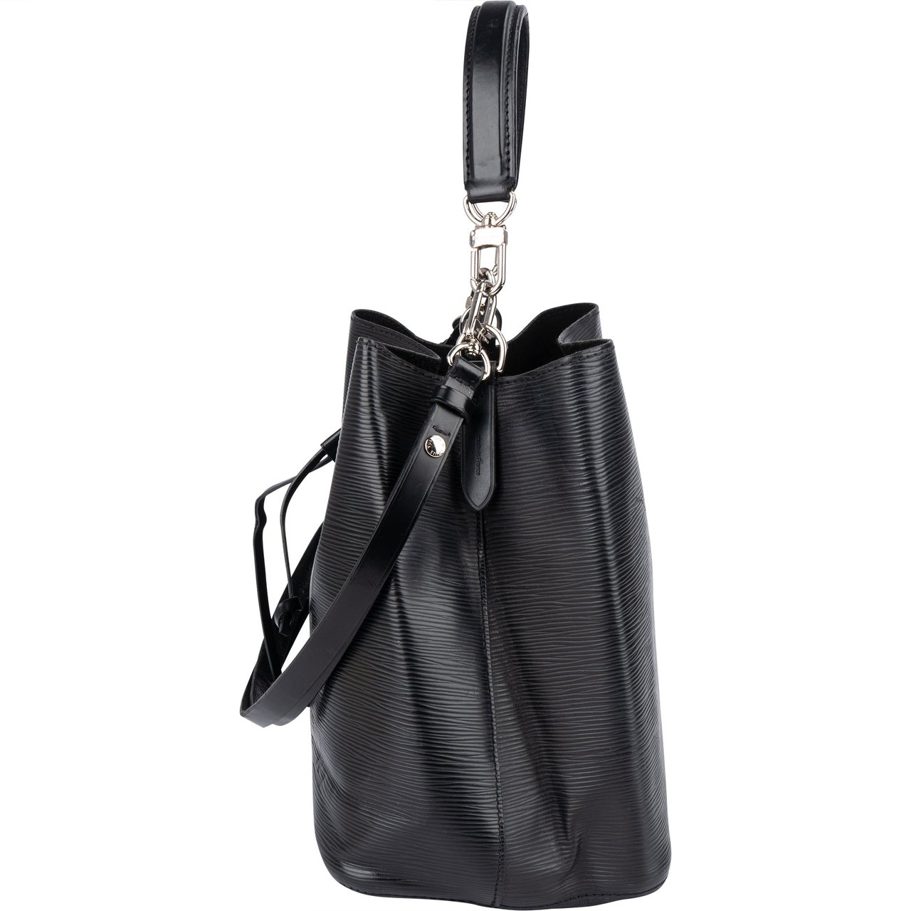 Louis Vuitton Louis Vuitton Noir Epi Leather NéoNoé Crossbody Bag Zwart