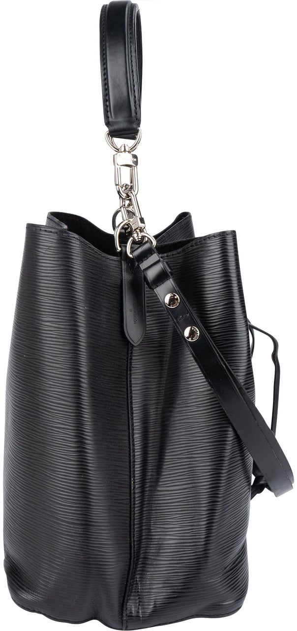 Louis Vuitton Louis Vuitton Noir Epi Leather NéoNoé Crossbody Bag Zwart