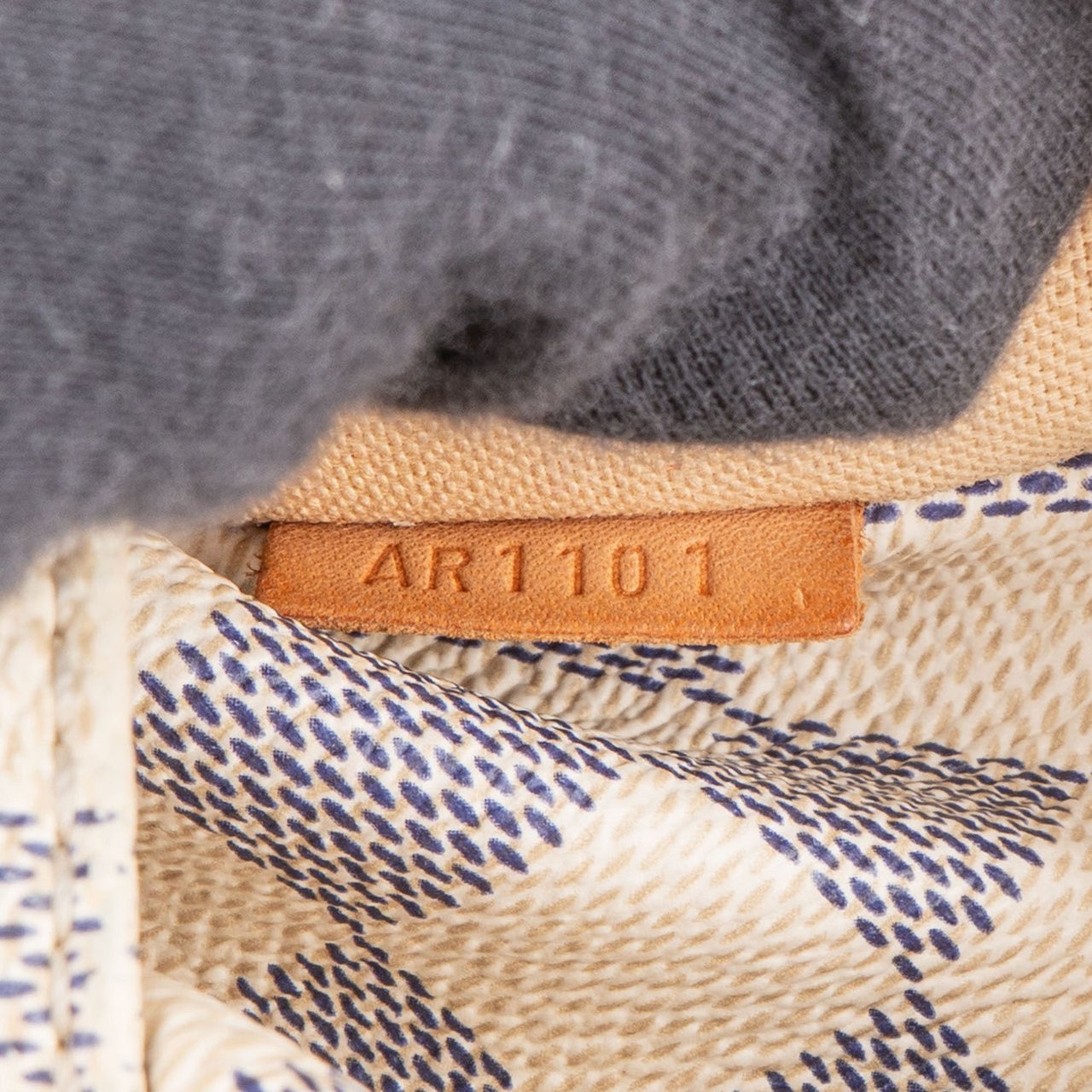 Louis Vuitton Louis Vuitton Monogram Damier Azur Canvas Totally GM Shoulder Bag Beige