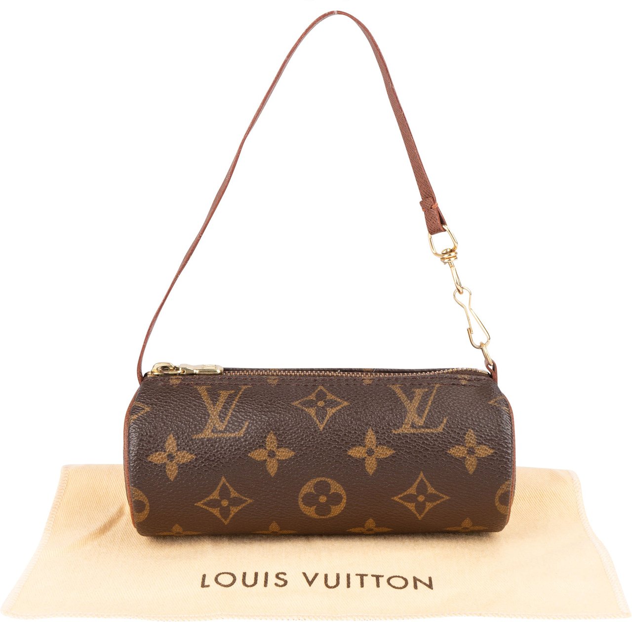 Louis Vuitton Louis Vuitton Monogram Canvas Mini Papillon Handbag Bruin