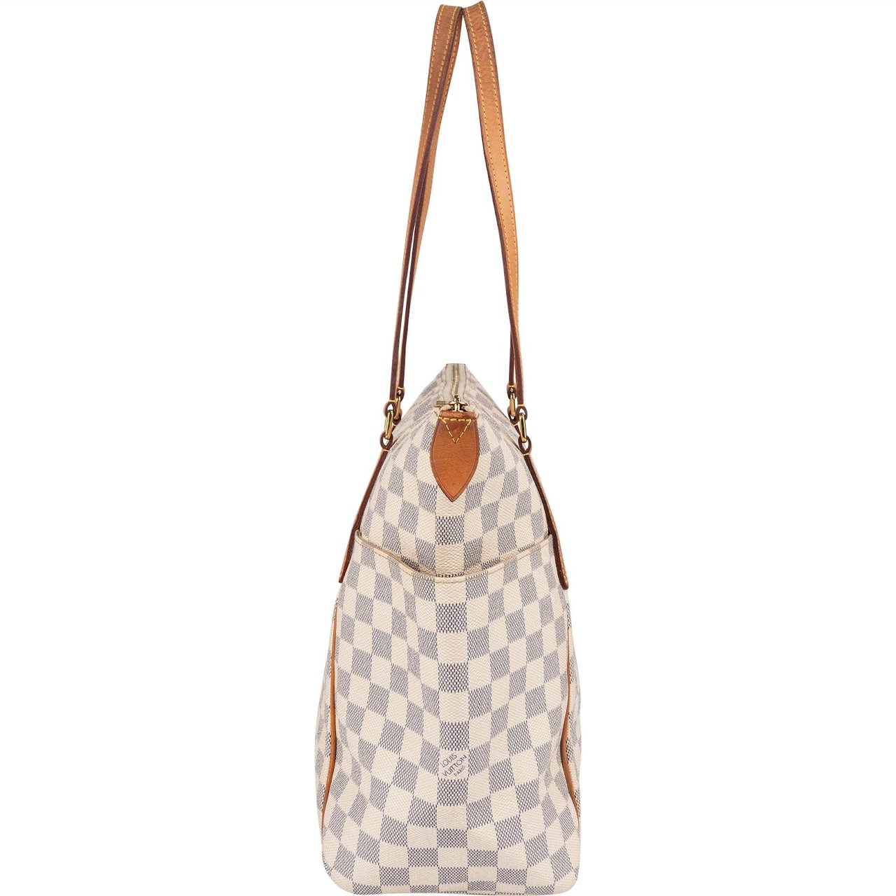 Louis Vuitton Louis Vuitton Monogram Damier Azur Canvas Totally GM Shoulder Bag Wit