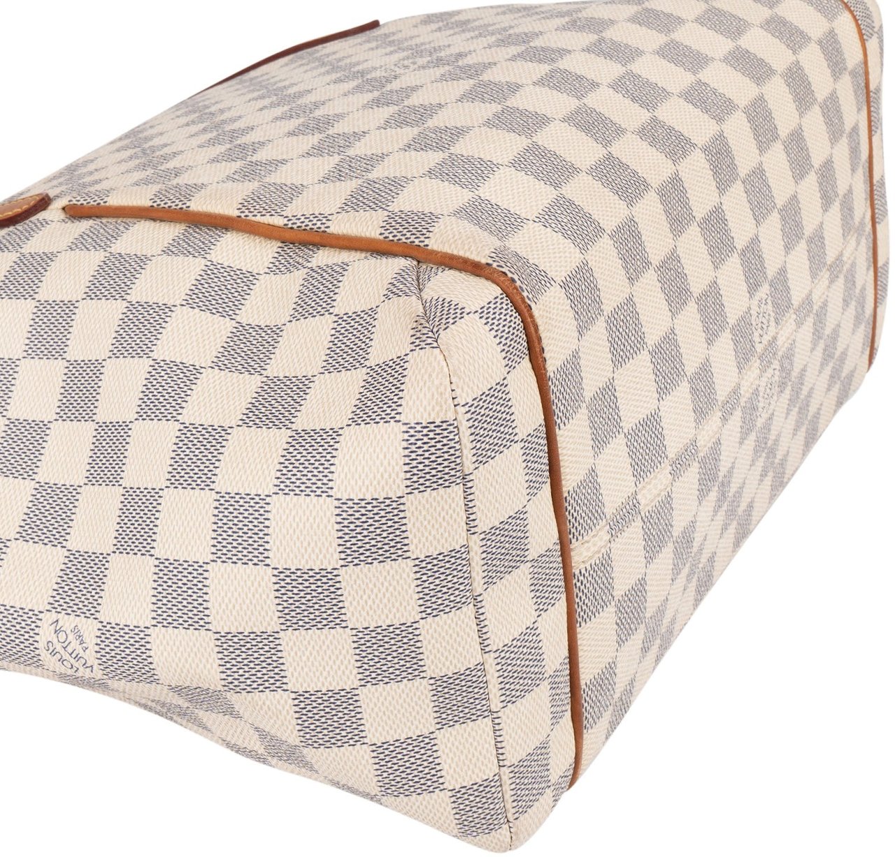 Louis Vuitton Louis Vuitton Monogram Damier Azur Canvas Totally GM Shoulder Bag Wit
