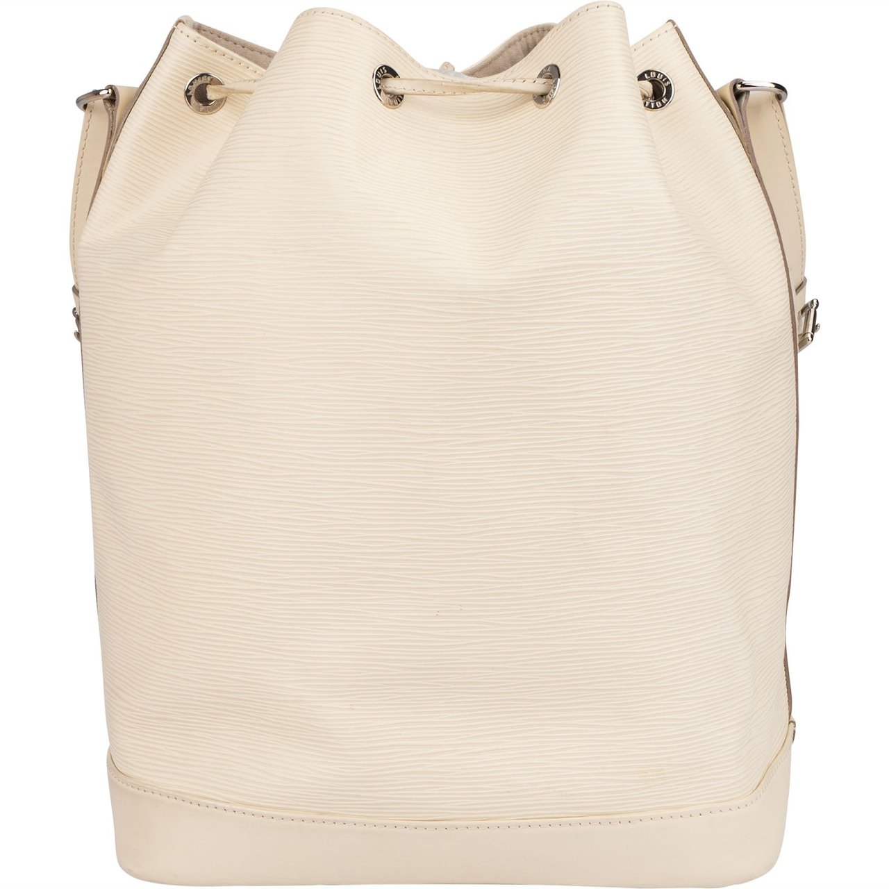 Louis Vuitton Louis Vuitton Blanco Epi Leather Sac Noé Grande Shoulder Bag Wit