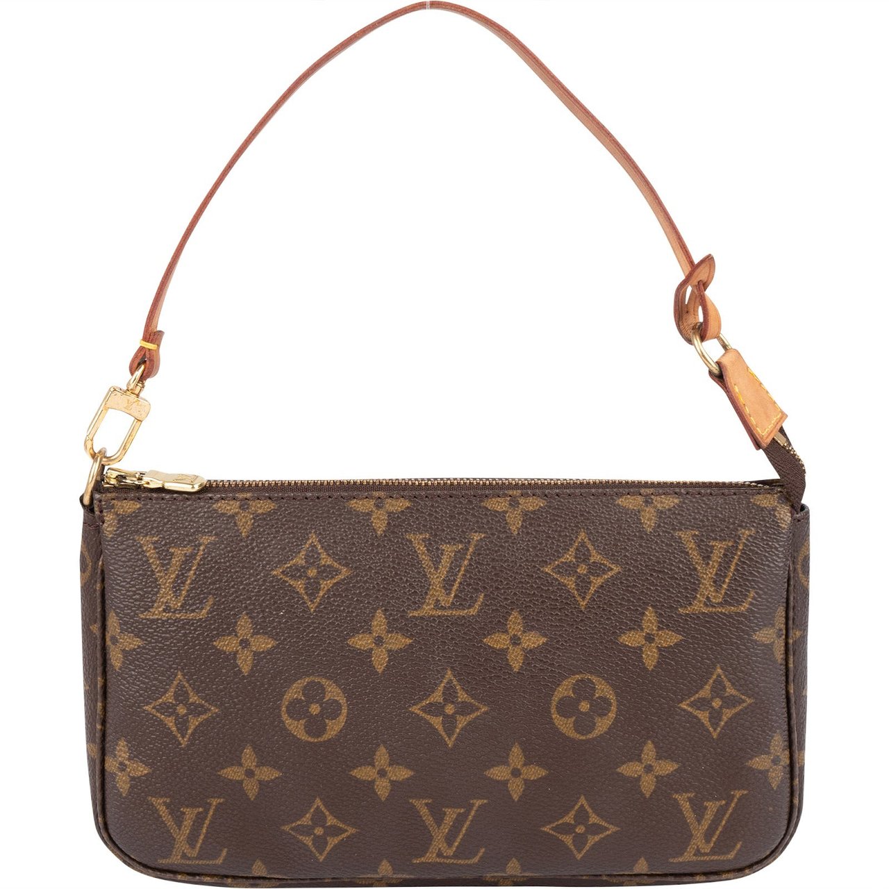 Louis Vuitton Louis Vuitton Monogram Canvas Pochette Accessoires Handbag Bruin