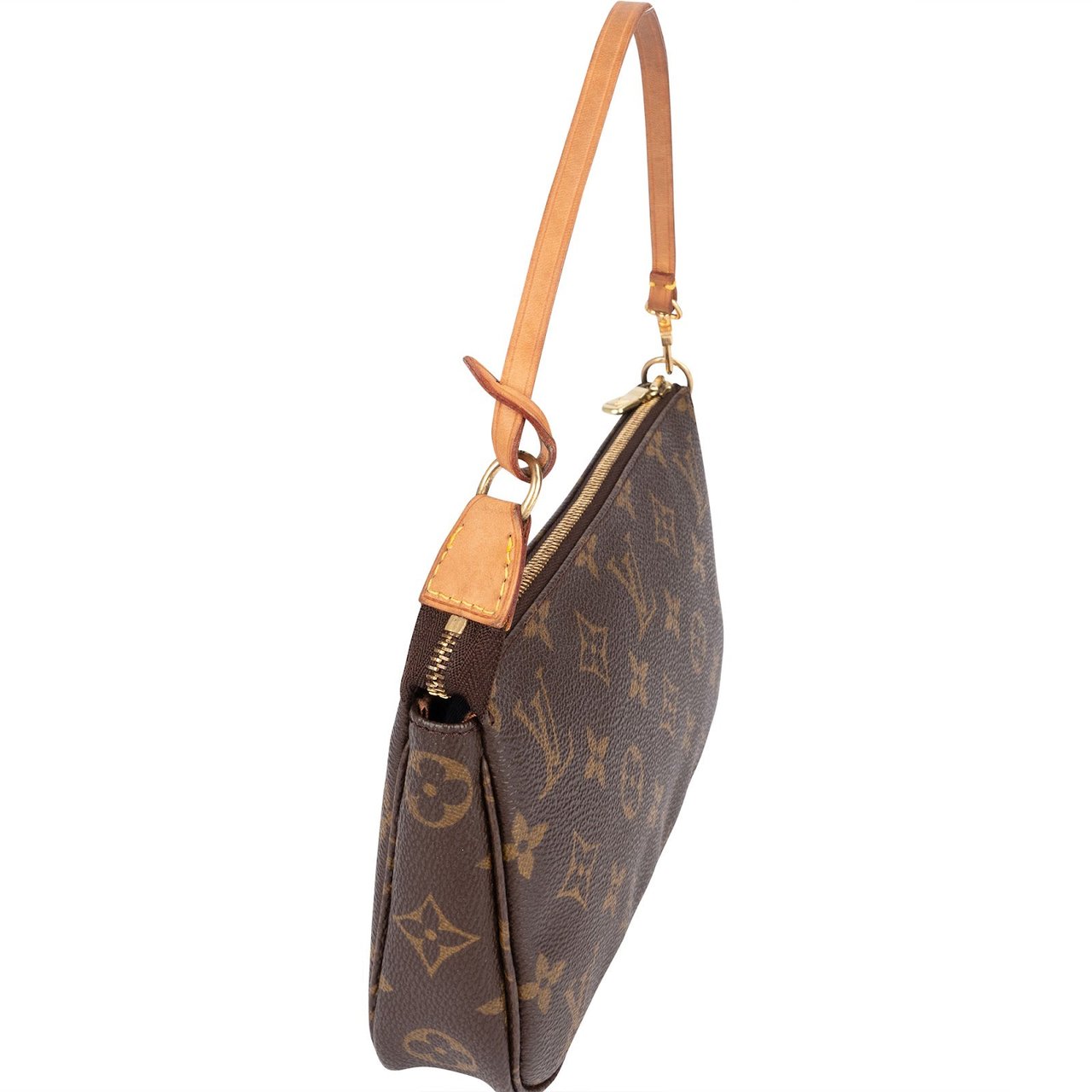 Louis Vuitton Louis Vuitton Monogram Canvas Pochette Accessoires Handbag Bruin