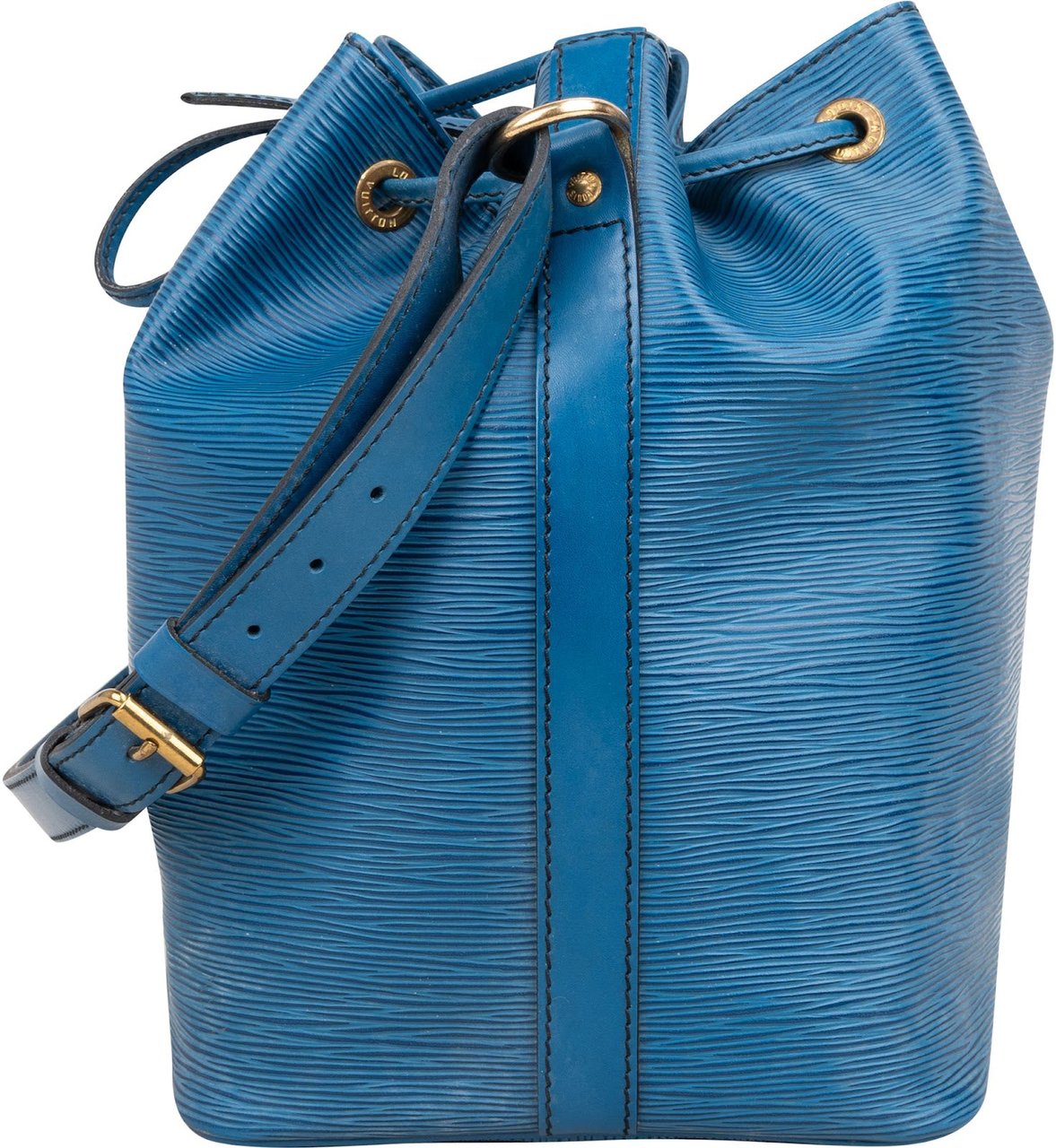 Louis Vuitton Louis Vuitton Blue Epi Leather Sac Noé Petit Shoulder Bag Blauw