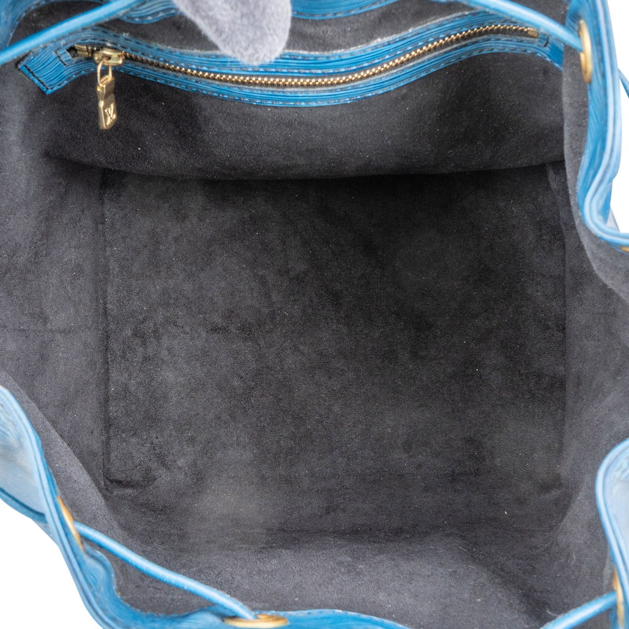 Louis Vuitton Louis Vuitton Blue Epi Leather Sac Noé Petit Shoulder Bag Blauw