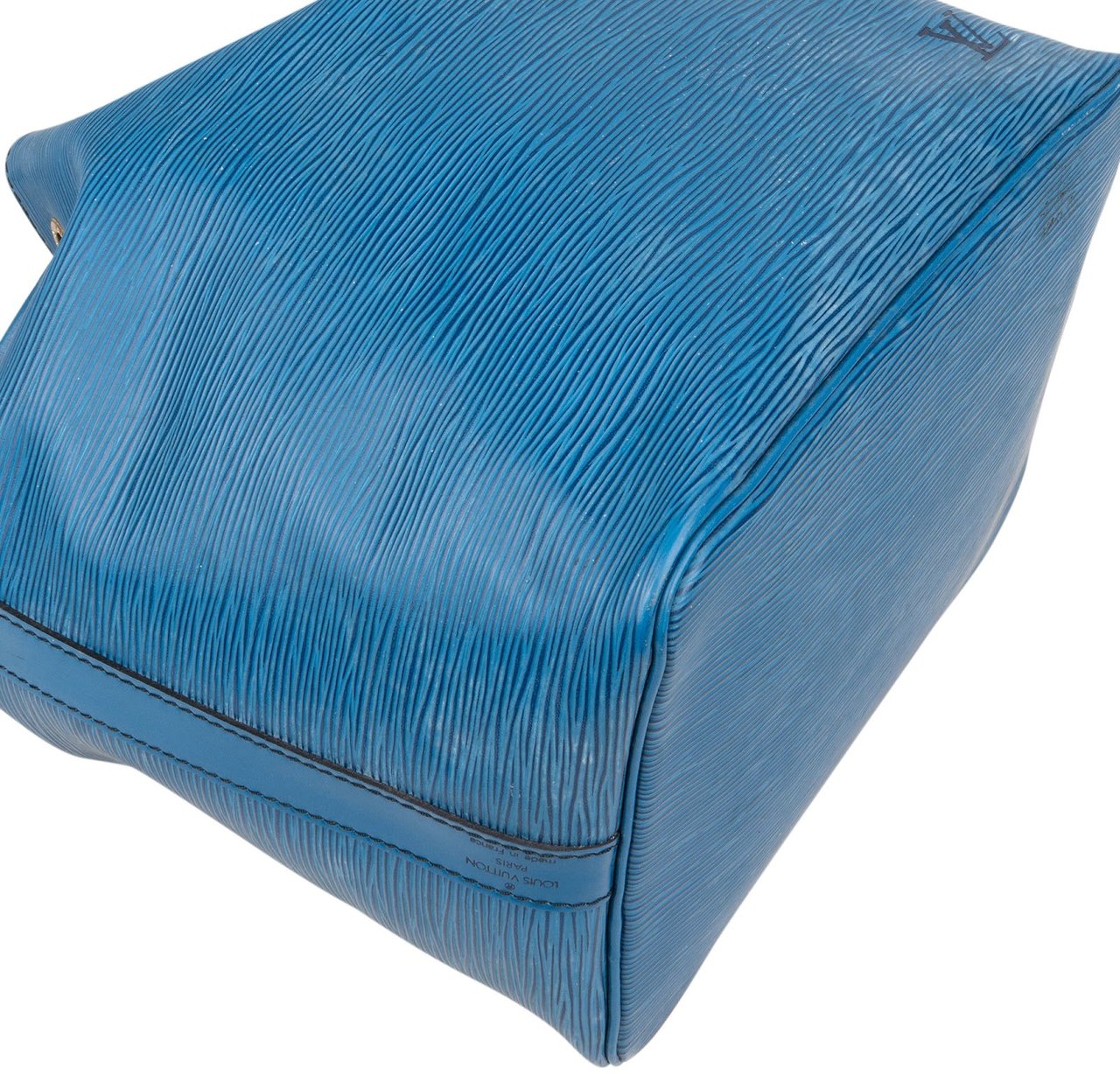 Louis Vuitton Louis Vuitton Blue Epi Leather Sac Noé Petit Shoulder Bag Blauw