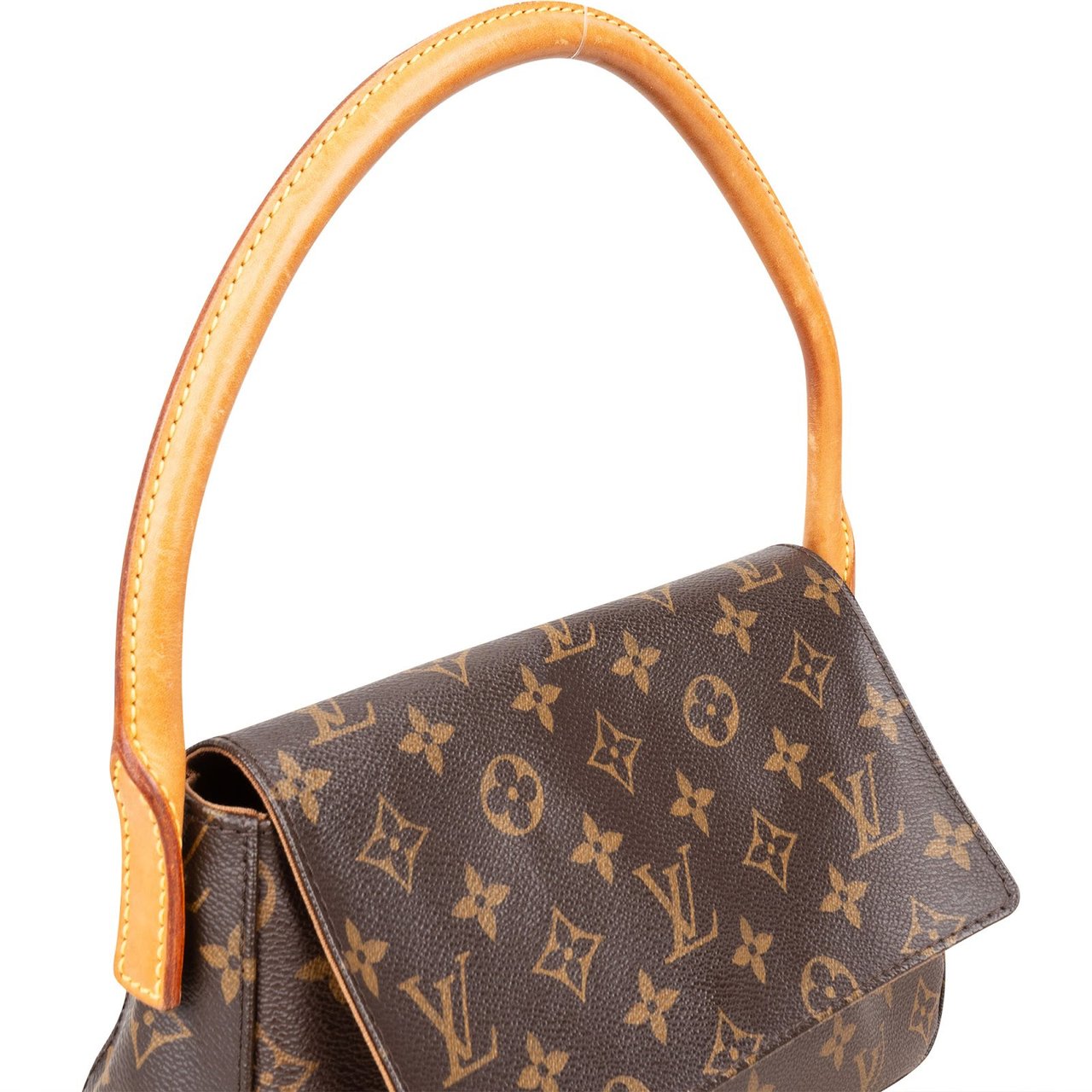 Louis Vuitton Louis Vuitton Monogram Canvas Mini Looping Shoulder Bag Bruin