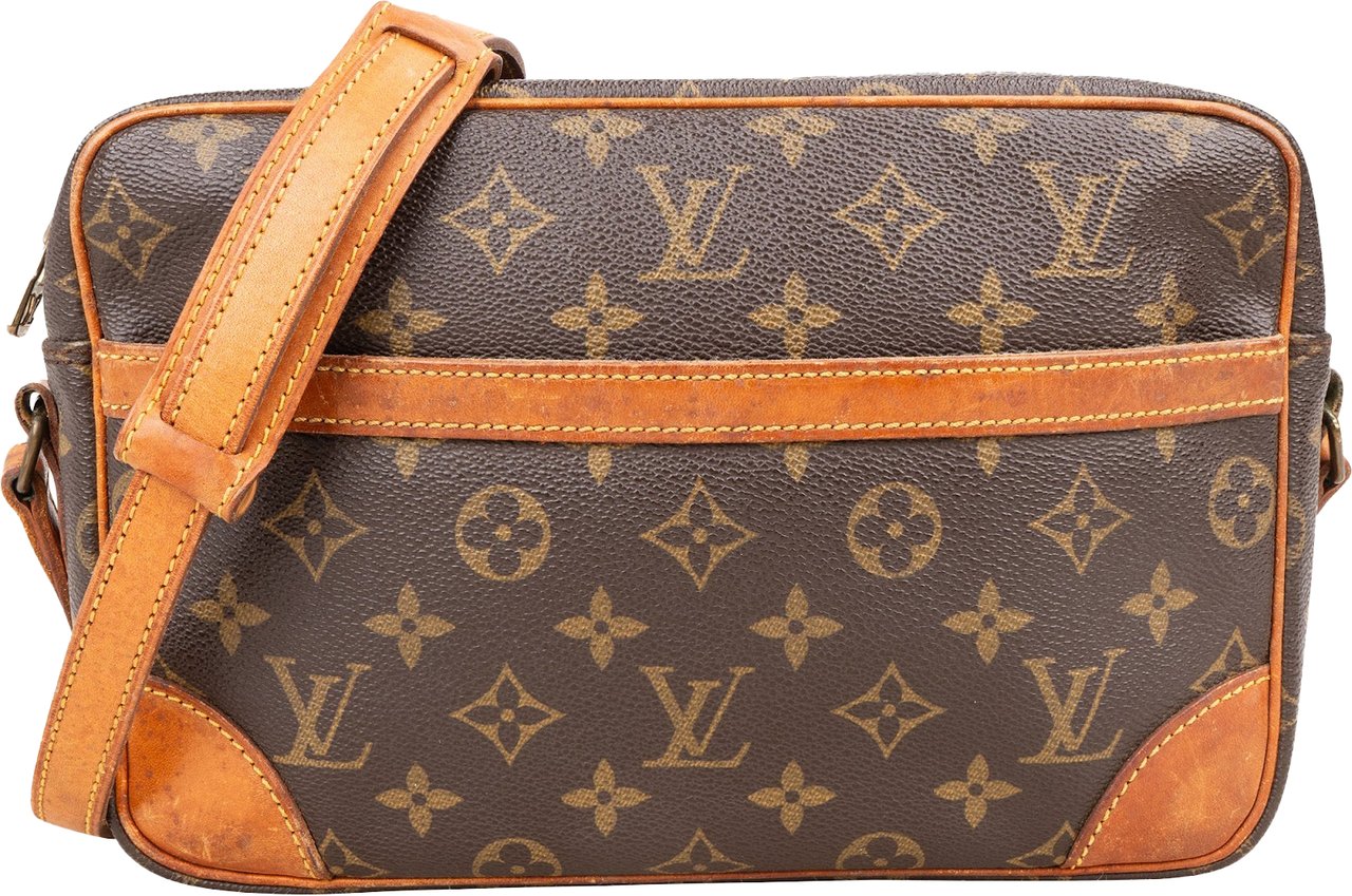 Louis Vuitton Louis Vuitton Monogram Canvas Trocadero 27 Crossbody Bag Bruin