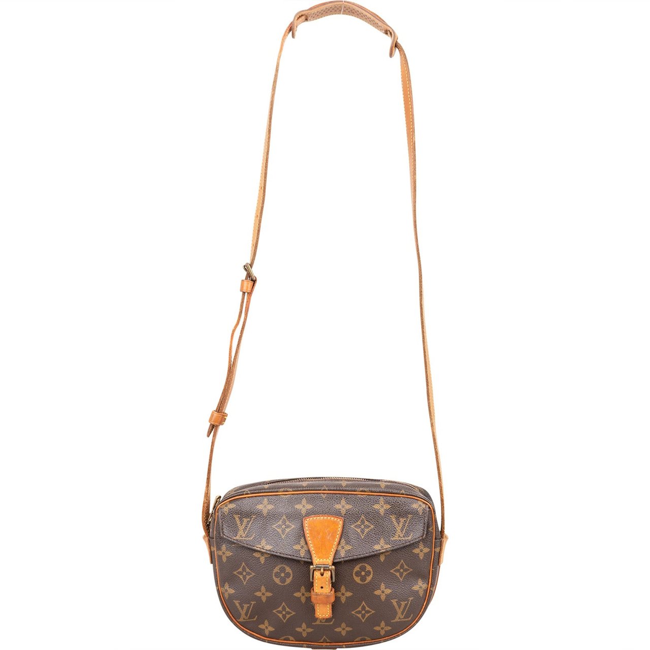 Louis Vuitton Louis Vuitton Monogram Canvas Jeune Fille PM Crossbody Bag Bruin