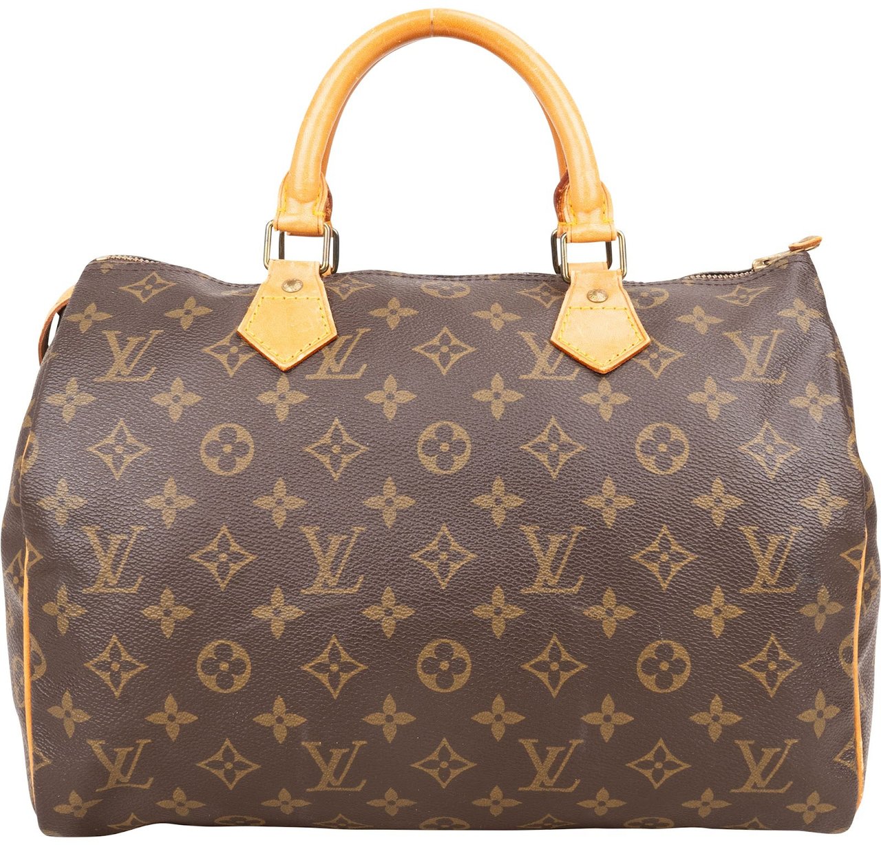 Louis Vuitton Louis Vuitton Monogram Canvas Speedy 30 Handbag Bruin
