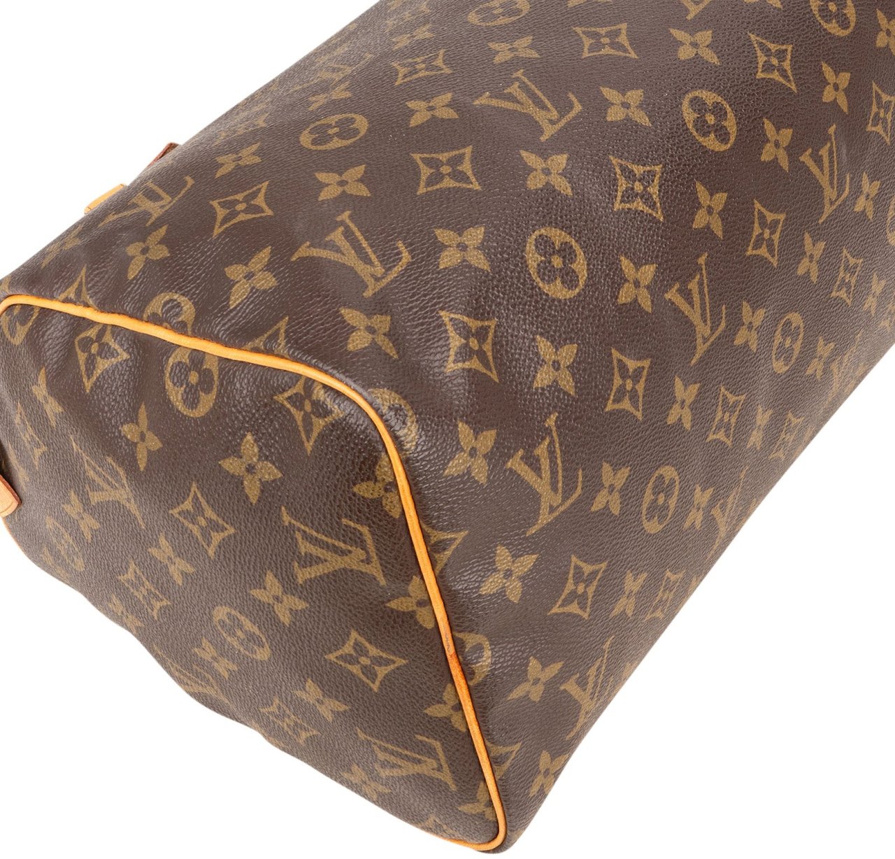 Louis Vuitton Louis Vuitton Monogram Canvas Speedy 30 Handbag Bruin