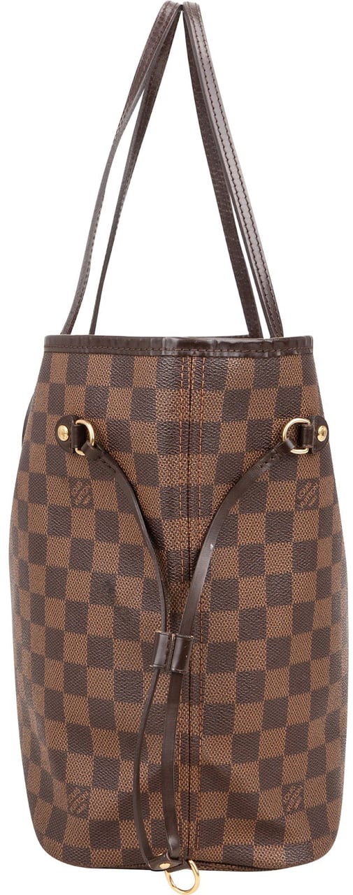 Louis Vuitton Louis Vuitton Monogram Damier Ebene Neverfull MM Shoulder Bag Bruin