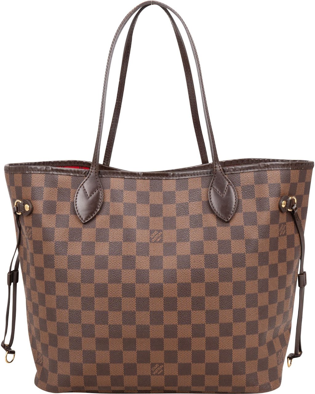 Louis Vuitton Louis Vuitton Monogram Damier Ebene Neverfull MM Shoulder Bag Bruin
