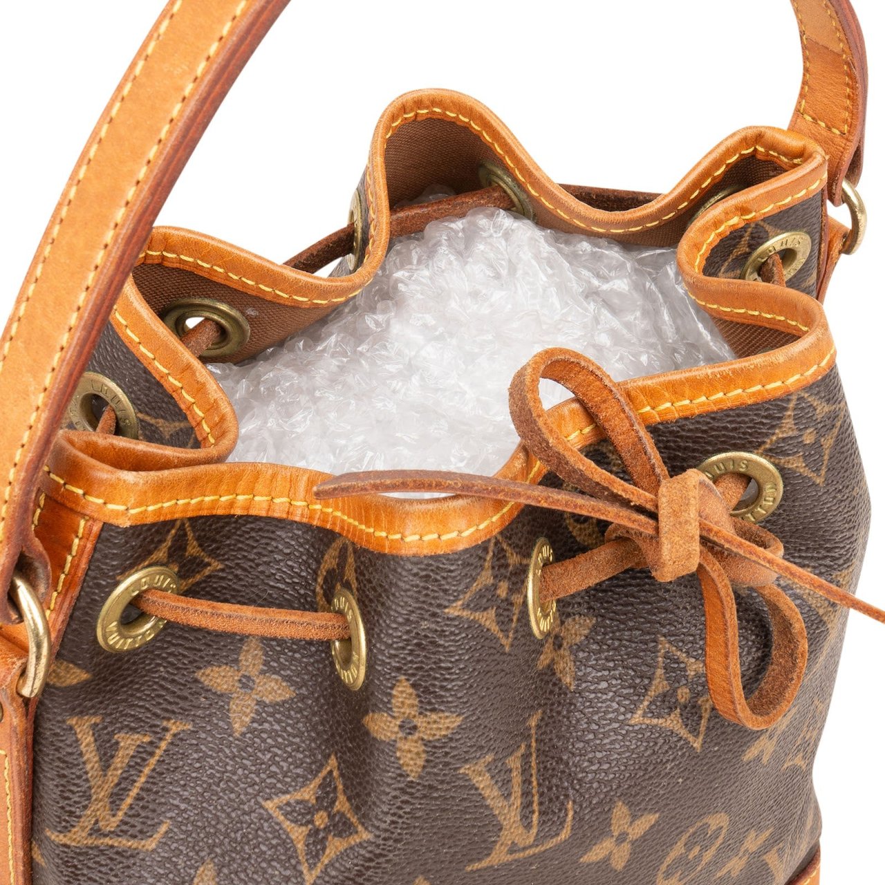 Louis Vuitton Louis Vuitton Monogram Canvas Nano Noe Handbag Bruin