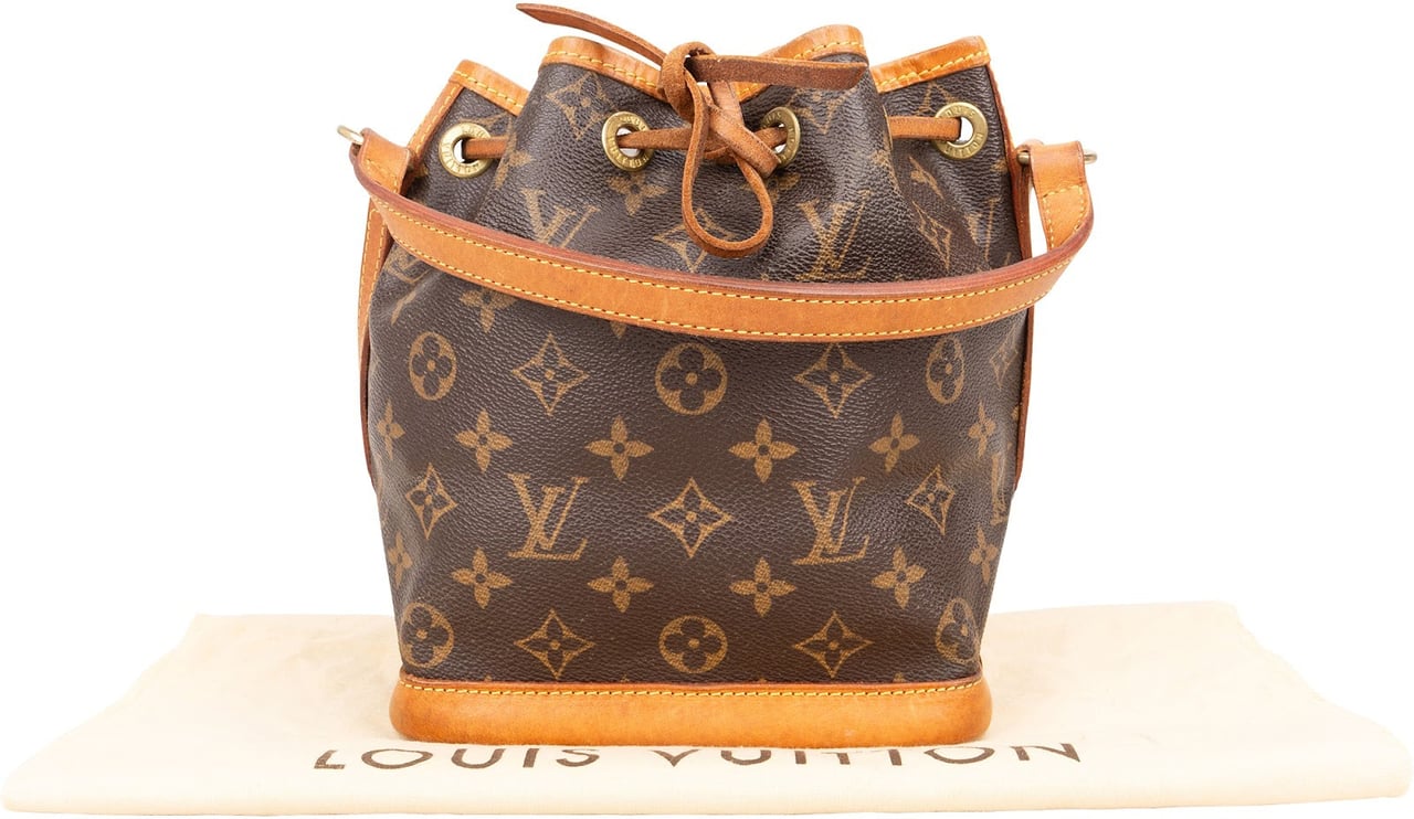 Louis Vuitton Louis Vuitton Monogram Canvas Nano Noe Handbag Bruin