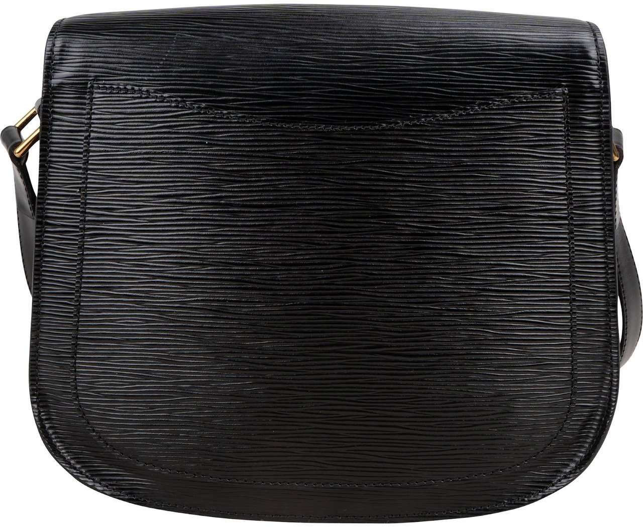 Louis Vuitton Louis Vuitton Noir Epi Leather Saint Cloud GM Crossbody Bag Zwart