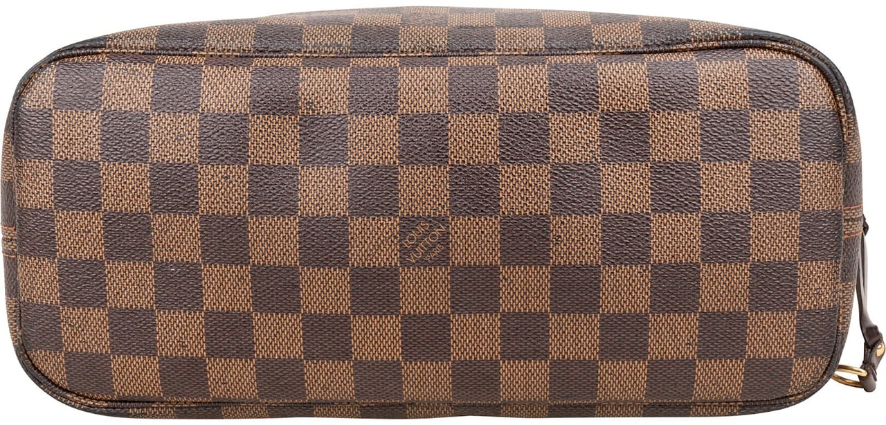 Louis Vuitton Louis Vuitton Monogram Damier Ebene Canvas Neverfull PM Shoulder Bag Bruin