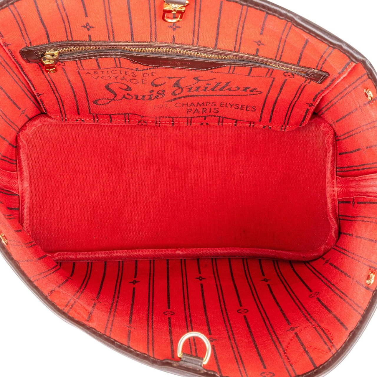 Louis Vuitton Louis Vuitton Monogram Damier Ebene Canvas Neverfull PM Shoulder Bag Bruin