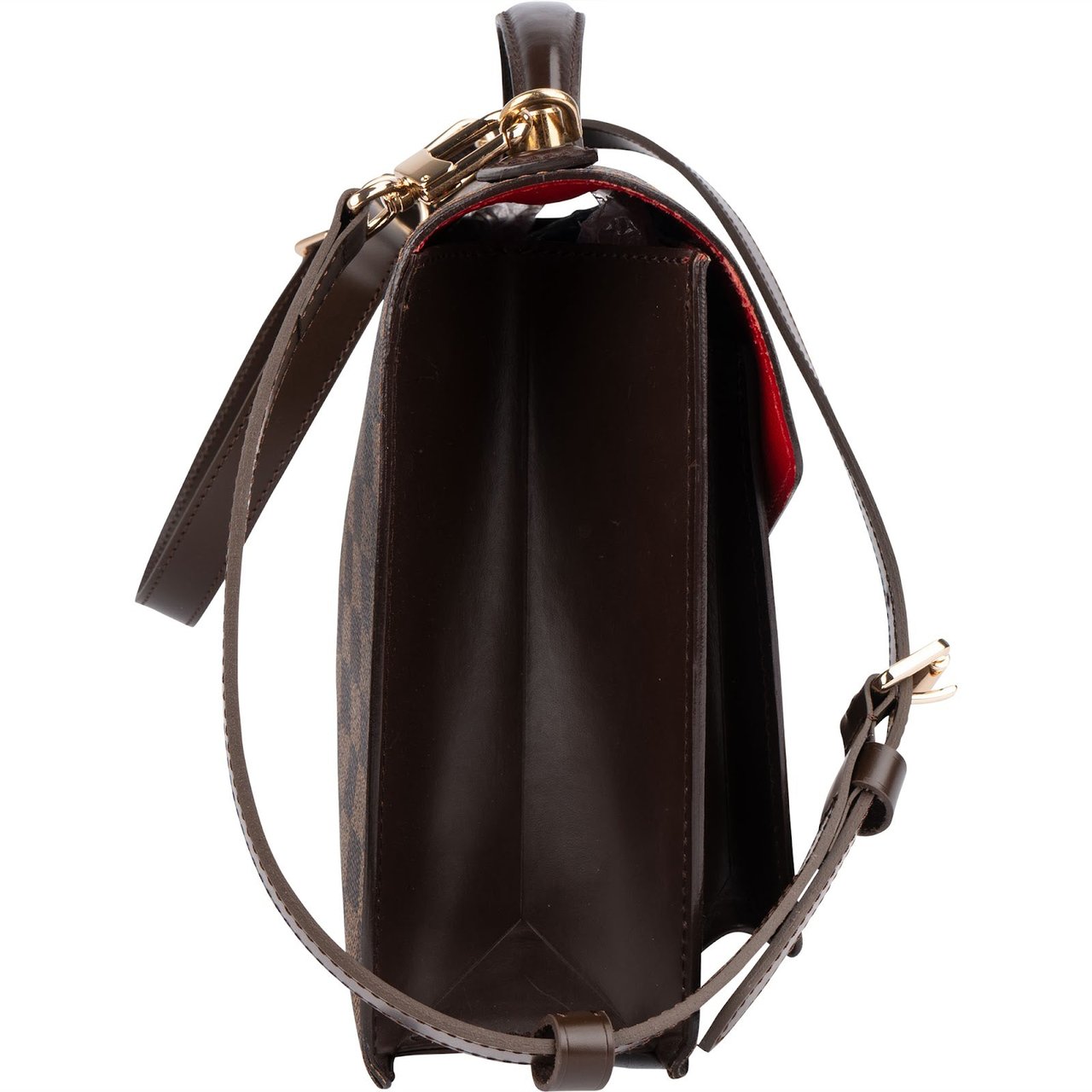 Louis Vuitton Louis Vuitton Monogram Damier Ebene Monceau Handbag Bruin