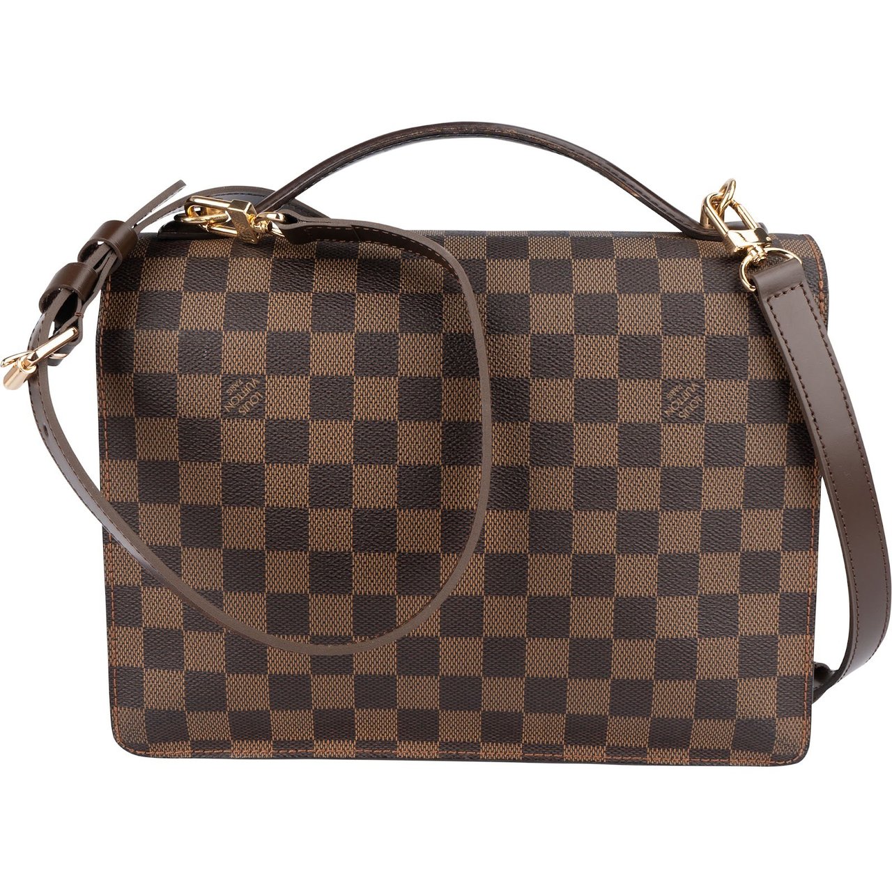 Louis Vuitton Louis Vuitton Monogram Damier Ebene Monceau Handbag Bruin