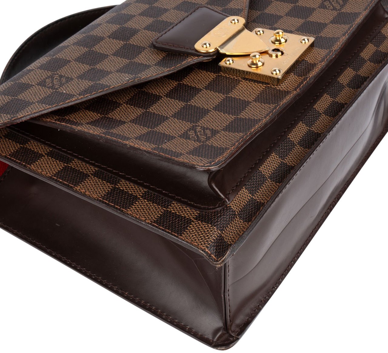 Louis Vuitton Louis Vuitton Monogram Damier Ebene Monceau Handbag Bruin