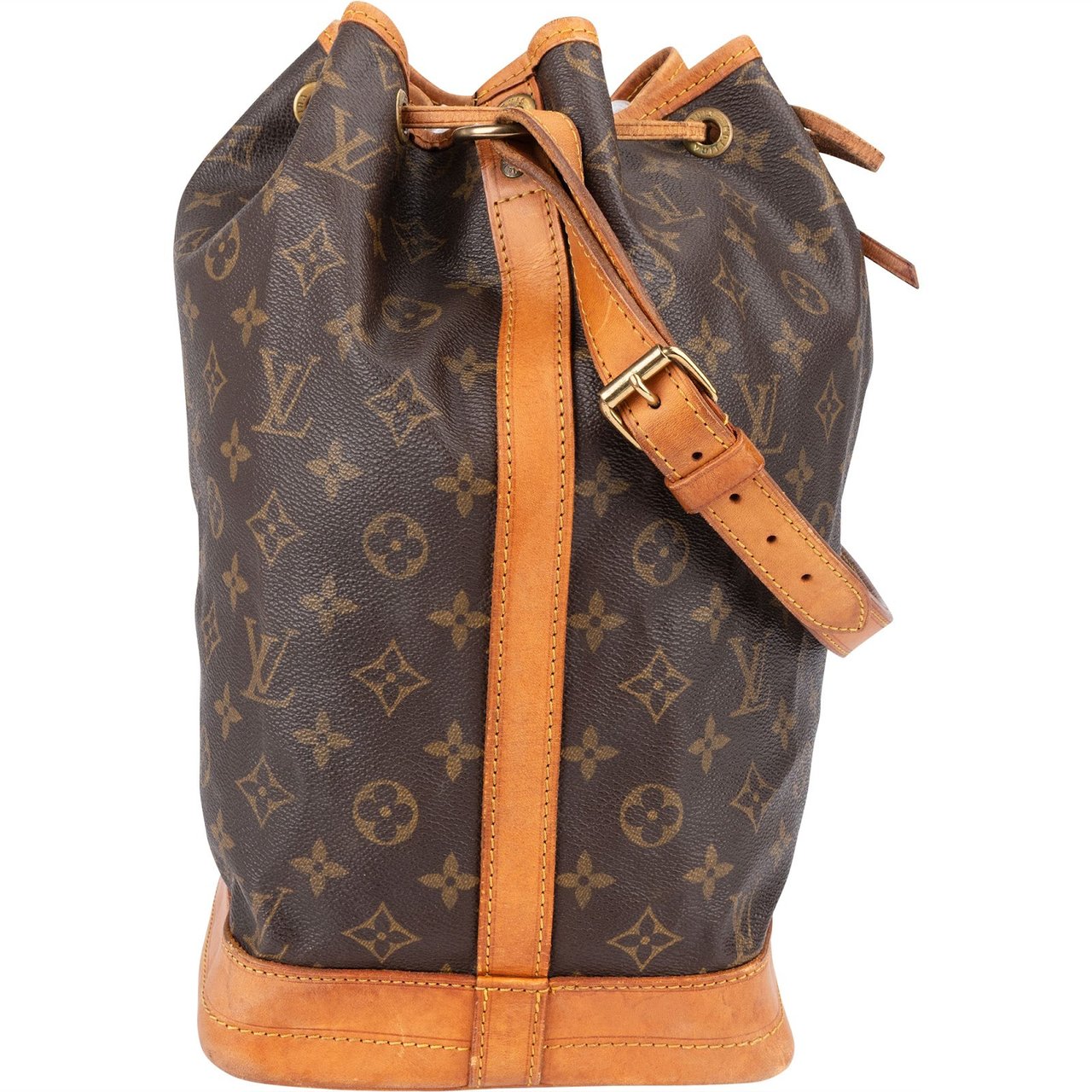 Louis Vuitton Louis Vuitton Monogram Canvas Sac Noé Grande Shoulder Bag Bruin