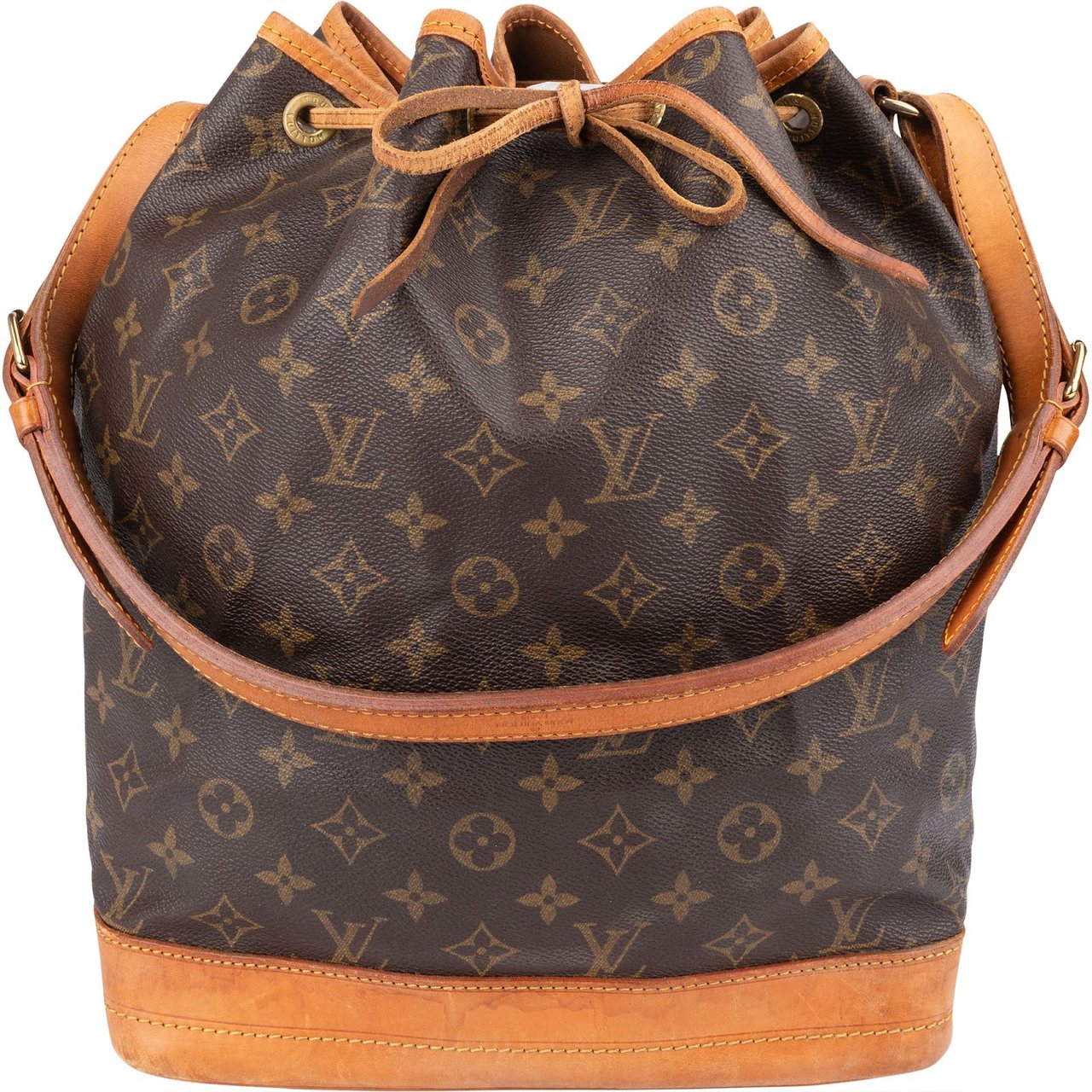 Louis Vuitton Louis Vuitton Monogram Canvas Sac Noé Grande Shoulder Bag Bruin