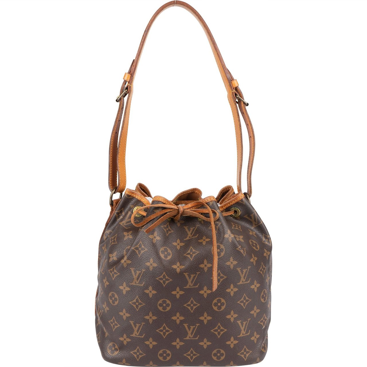 Louis Vuitton Louis Vuitton Monogram Canvas Sac Noé Petit Shoulder Bag Bruin