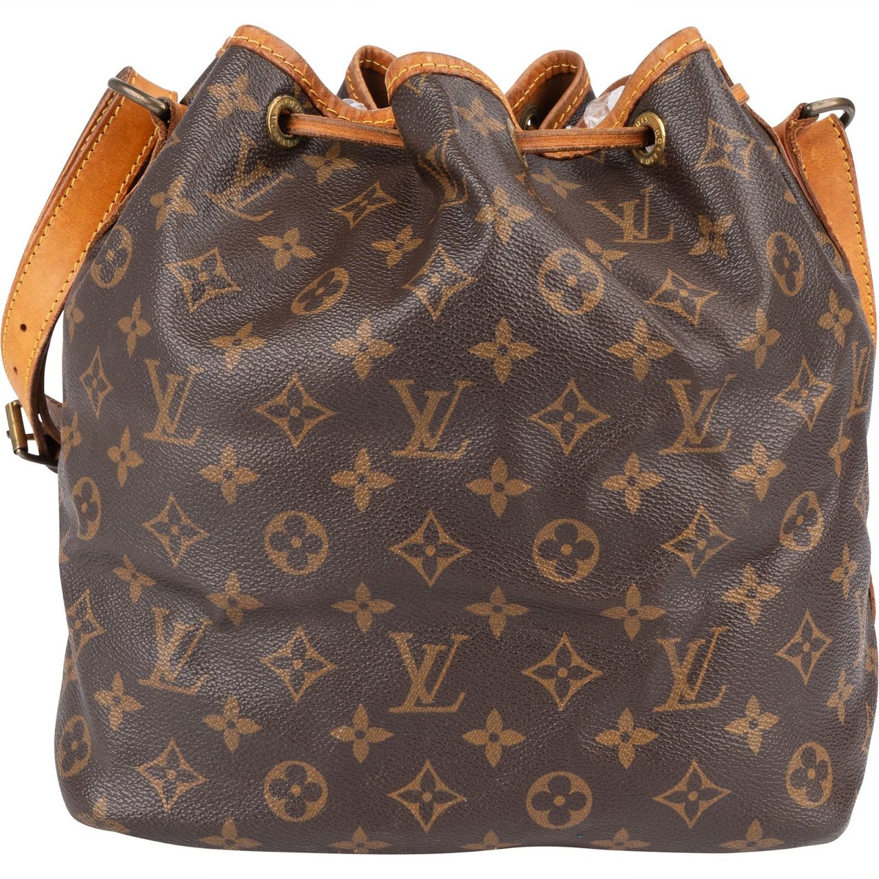 Louis Vuitton Louis Vuitton Monogram Canvas Sac Noé Petit Shoulder Bag Bruin