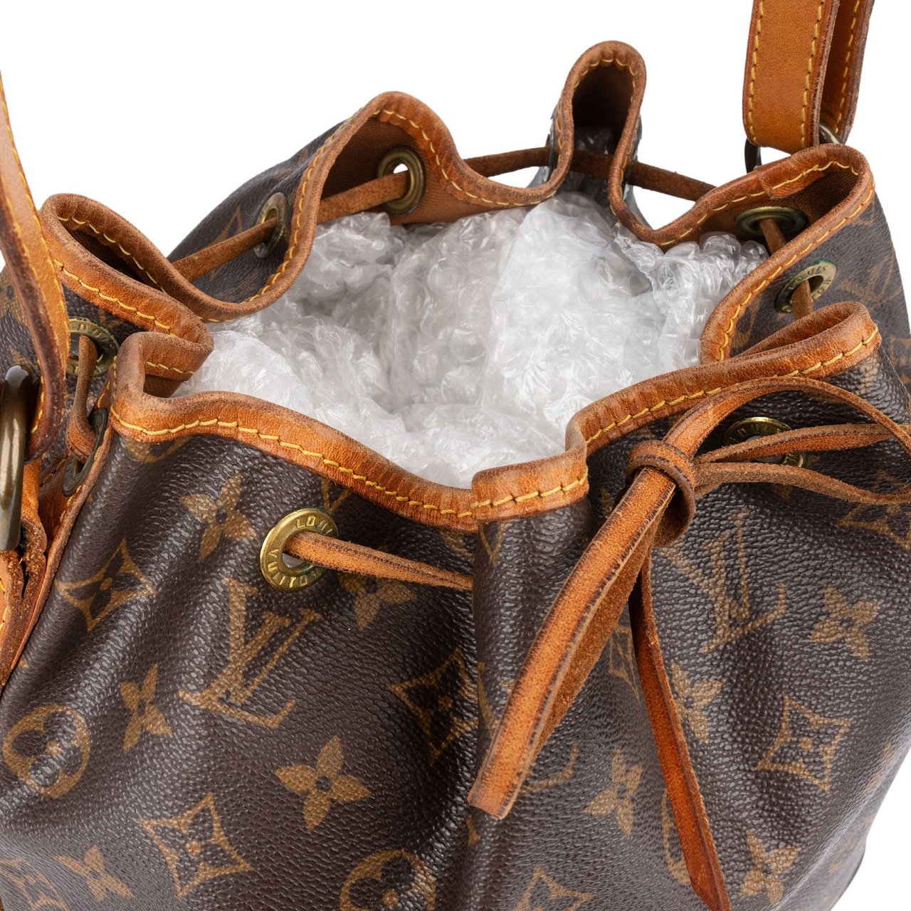 Louis Vuitton Louis Vuitton Monogram Canvas Sac Noé Petit Shoulder Bag Bruin