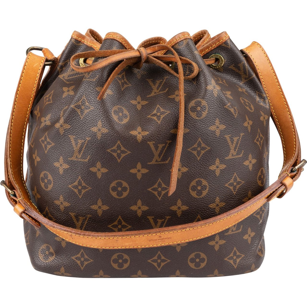 Louis Vuitton Louis Vuitton Monogram Canvas Sac Noé Petit Shoulder Bag Bruin