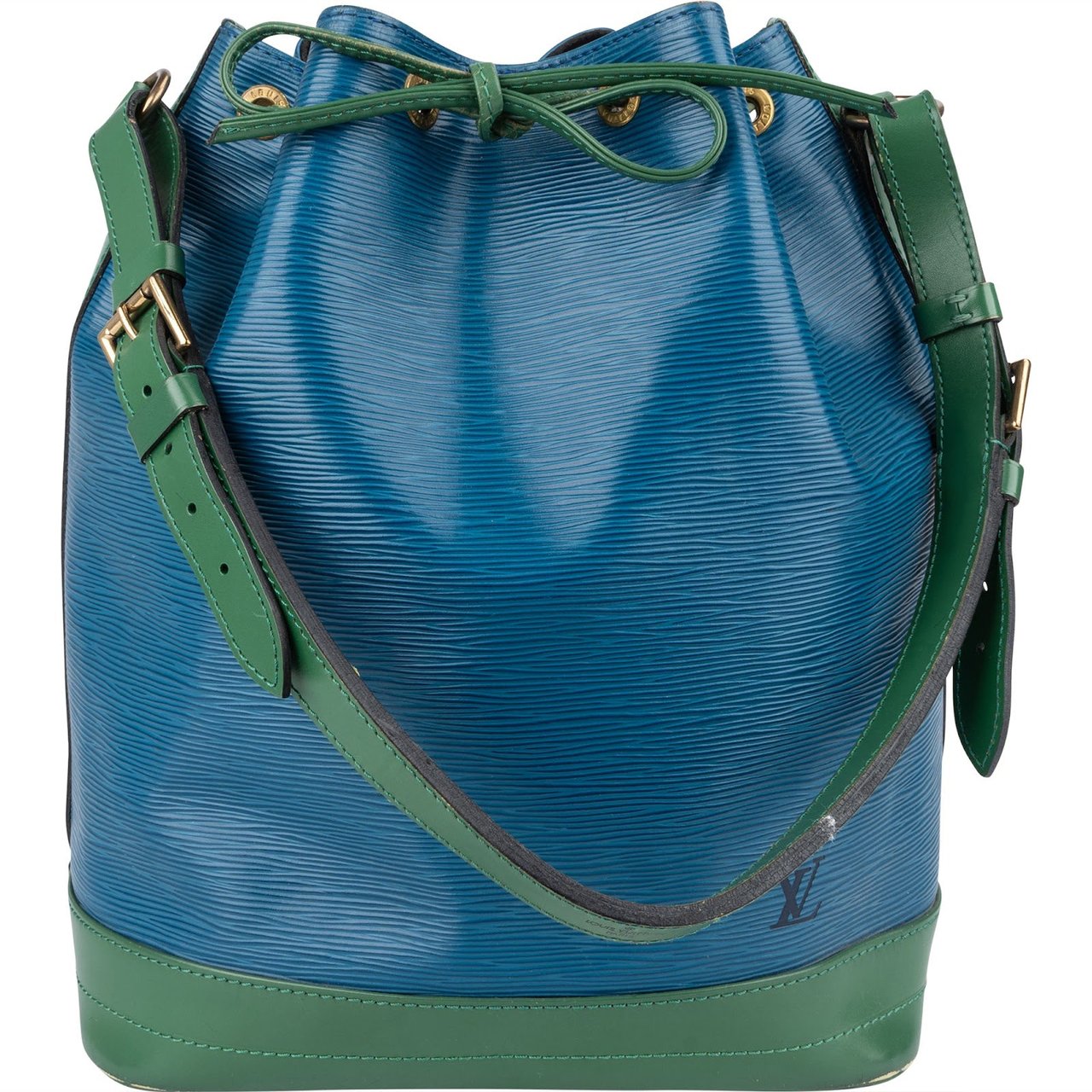 Louis Vuitton Louis Vuitton Tricolor Epi Leather Sac Noé Grande Shoulder Bag Blauw