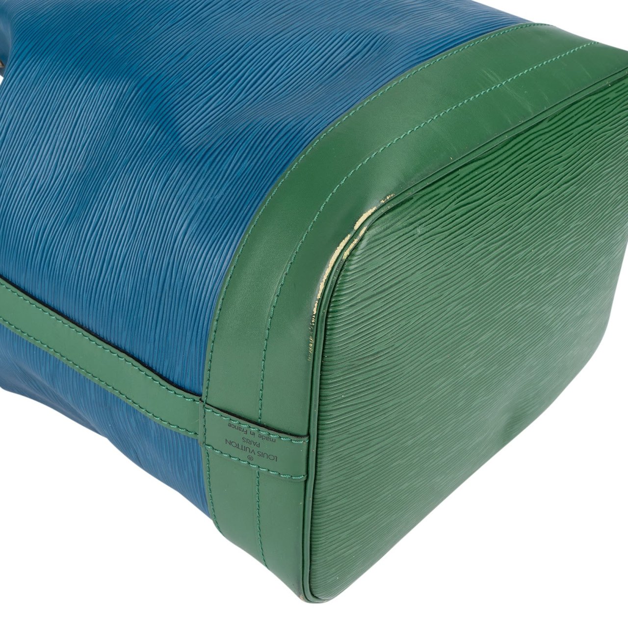 Louis Vuitton Louis Vuitton Tricolor Epi Leather Sac Noé Grande Shoulder Bag Blauw