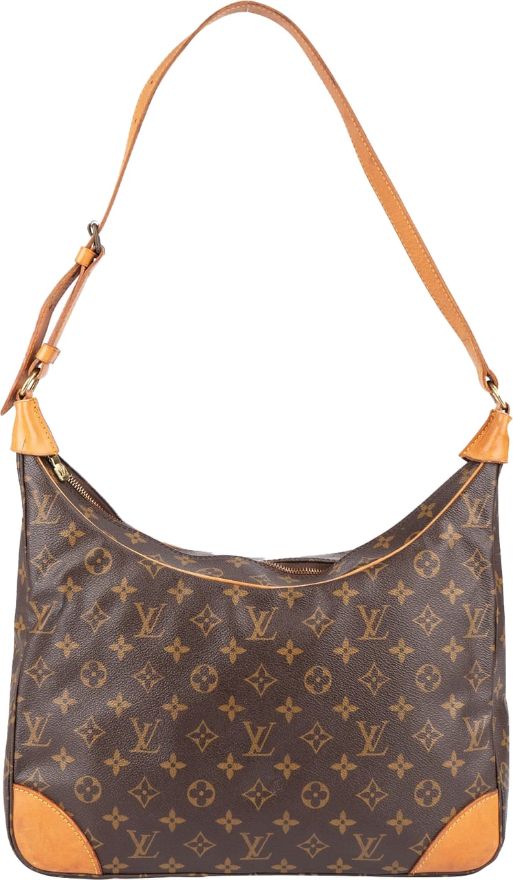 Louis Vuitton Louis Vuitton Monogram Canvas Boulogne Crossbody Bag Bruin