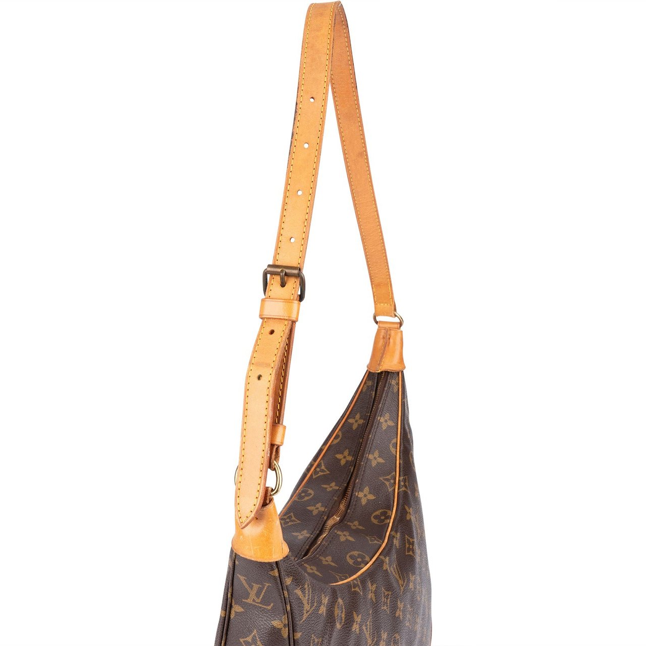 Louis Vuitton Louis Vuitton Monogram Canvas Boulogne Crossbody Bag Bruin