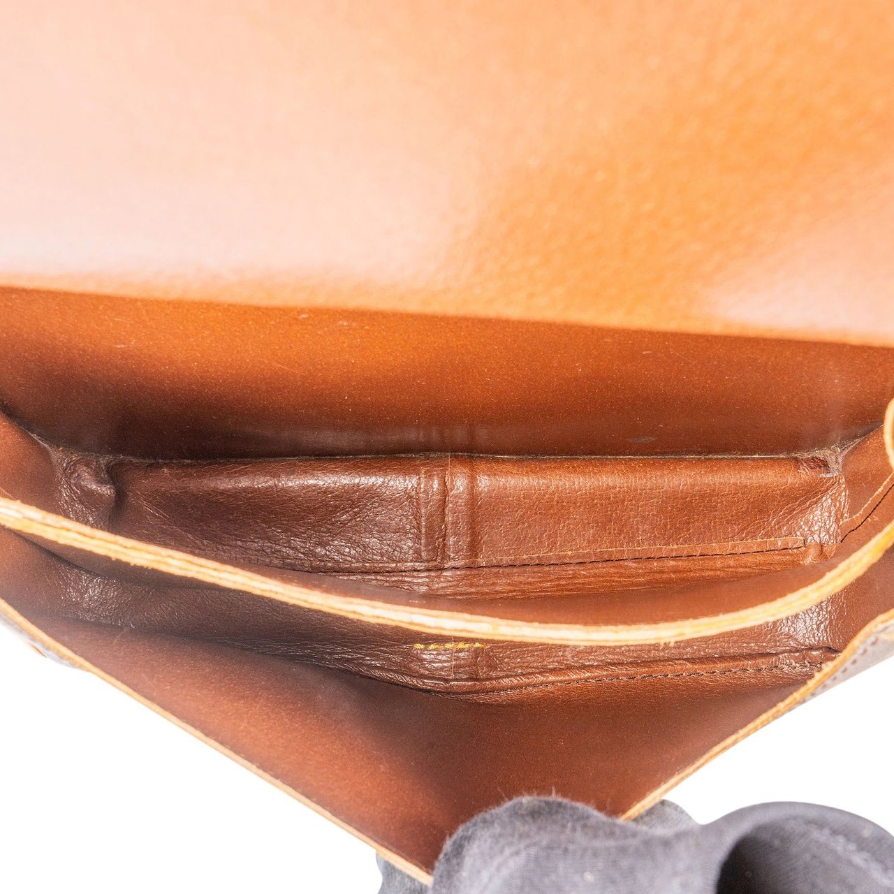 Louis Vuitton Louis Vuitton Monogram Canvas Cartouchière GM Crossbody Bag Bruin