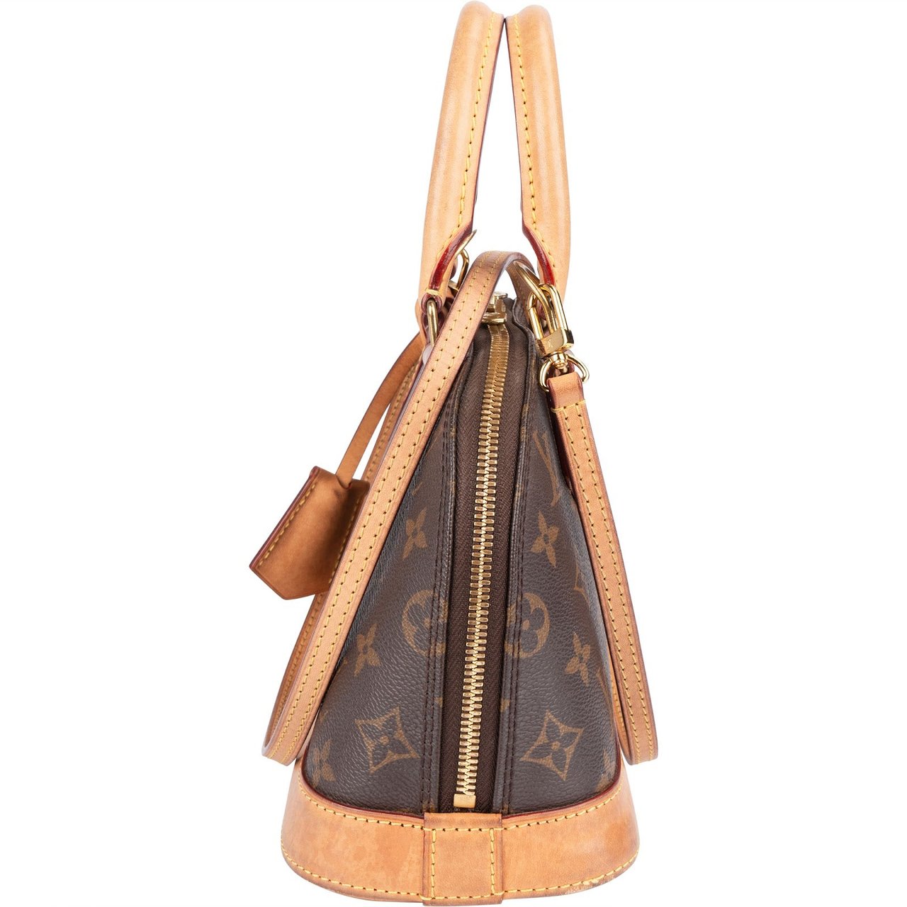 Louis Vuitton Louis Vuitton Monogram Canvas Alma BB Handbag Bruin