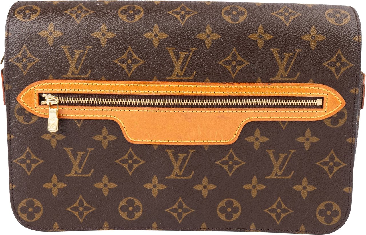 Louis Vuitton Louis Vuitton Monogram Canvas Saint Germain GM Clutch Bruin
