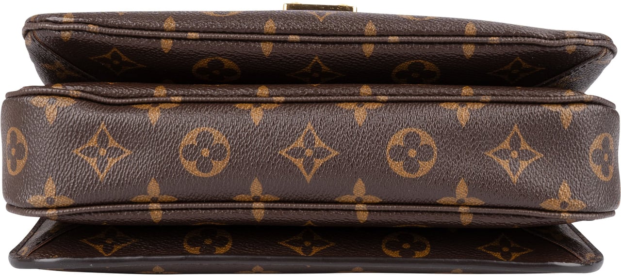 Louis Vuitton Louis Vuitton Monogram Canvas Pochette Métis Crossbody Bag Bruin