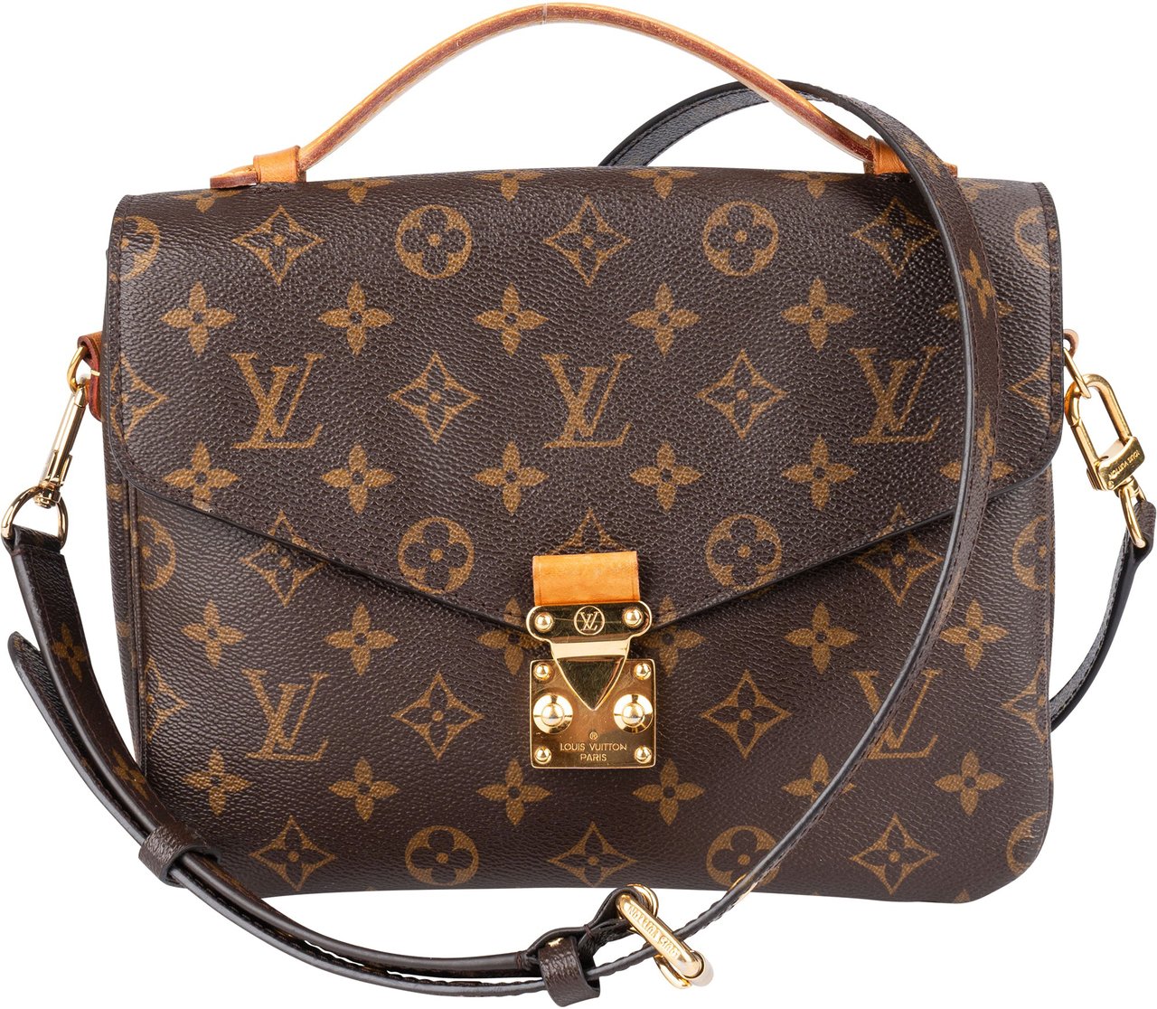 Louis Vuitton Louis Vuitton Monogram Canvas Pochette Métis Crossbody Bag Bruin
