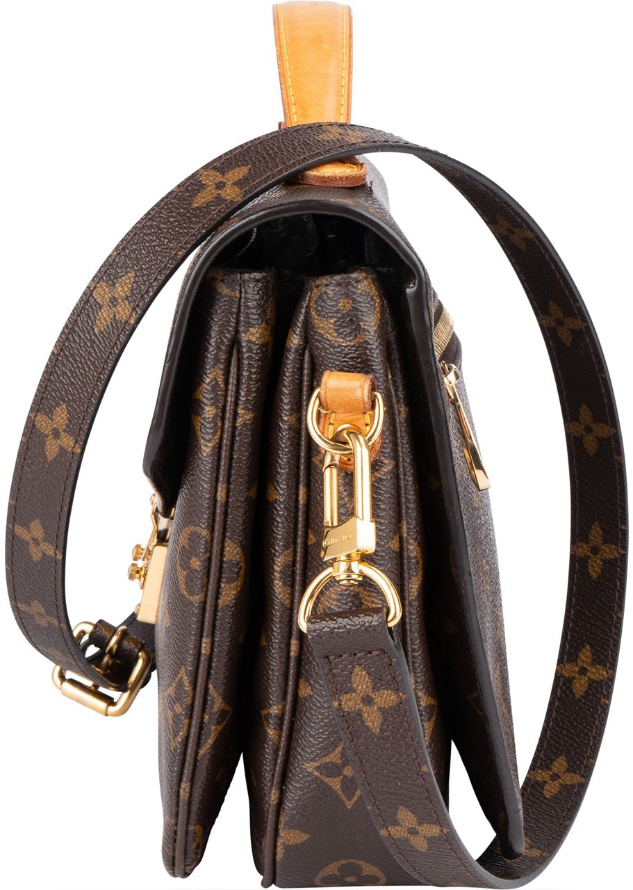 Louis Vuitton Louis Vuitton Monogram Canvas Pochette Métis Crossbody Bag Bruin