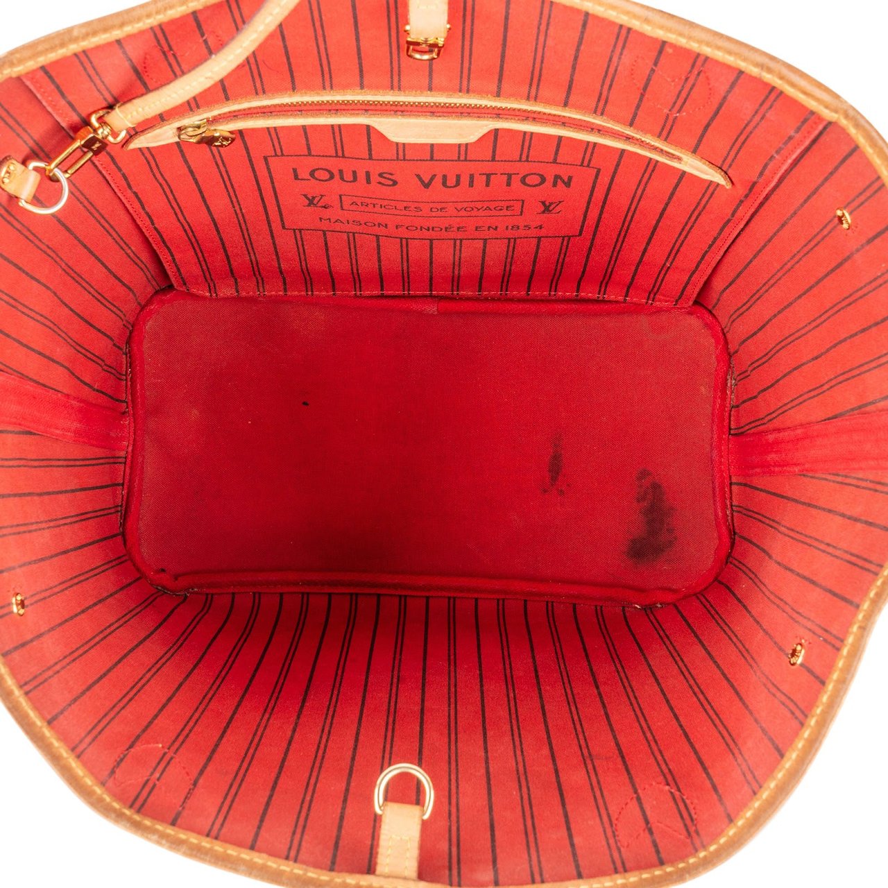 Louis Vuitton Louis Vuitton Monogram Canvas Neverfull MM Shoulder Bag Bruin