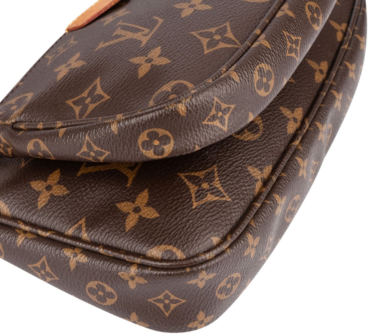 Louis Vuitton Monogram Canvas Multi Pochette Accessoires Crossbody Bag Bruin