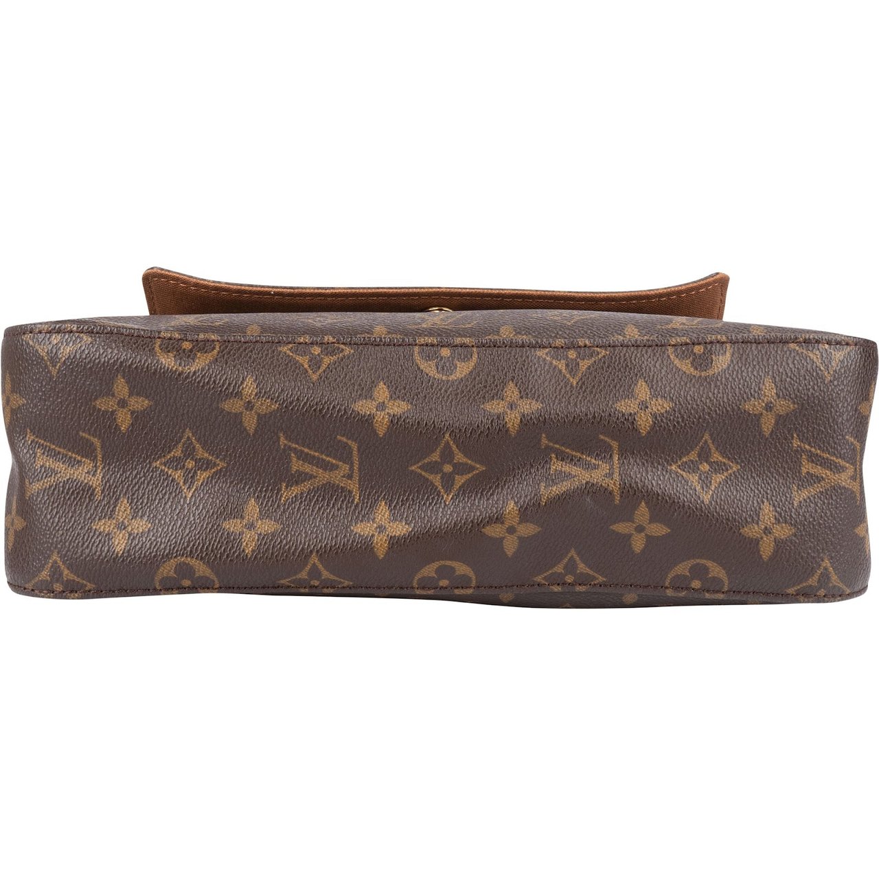 Louis Vuitton Louis Vuitton Monogram Canvas Mini Looping Handbag Bruin